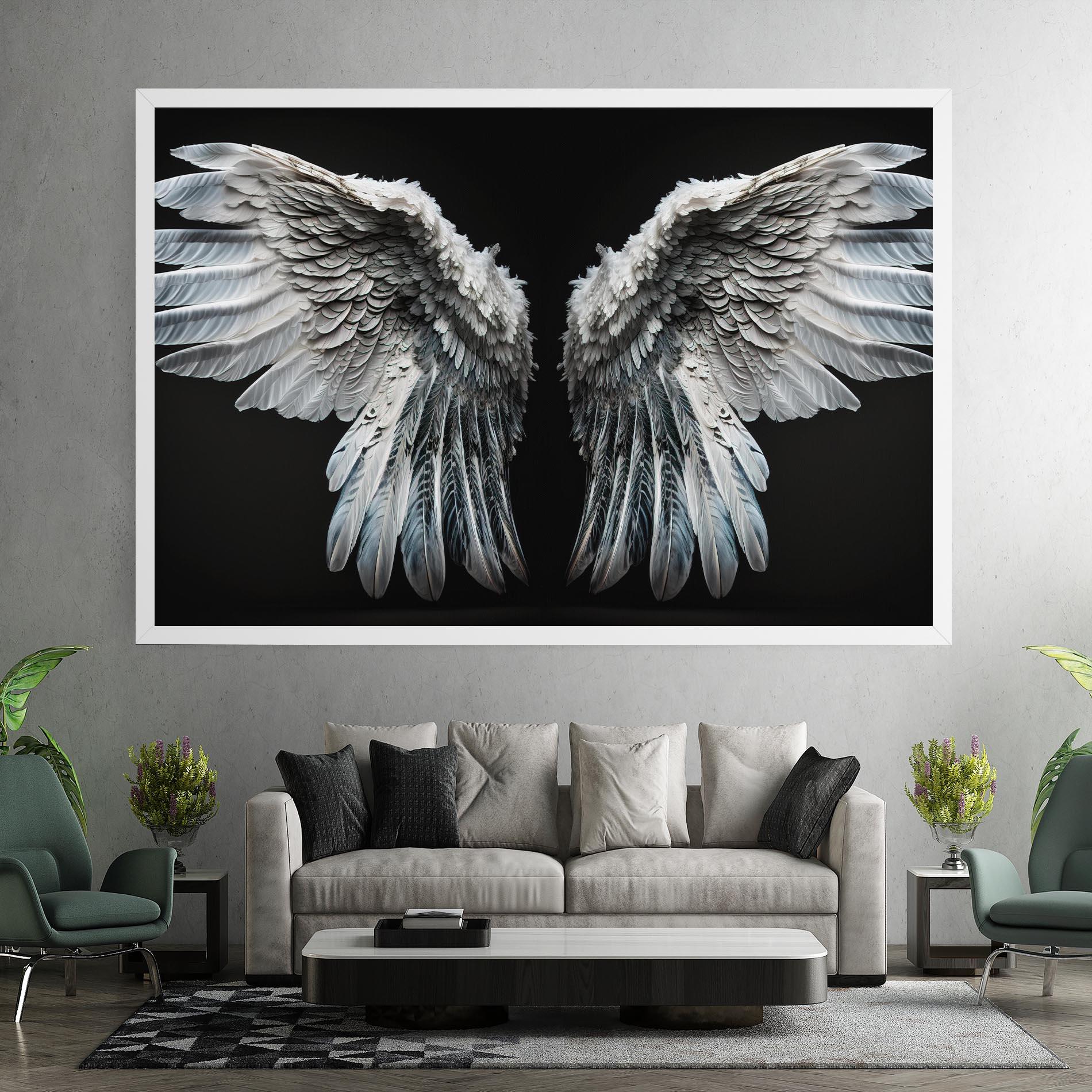 Tablou Canvas Big Angel Wings mockup 7