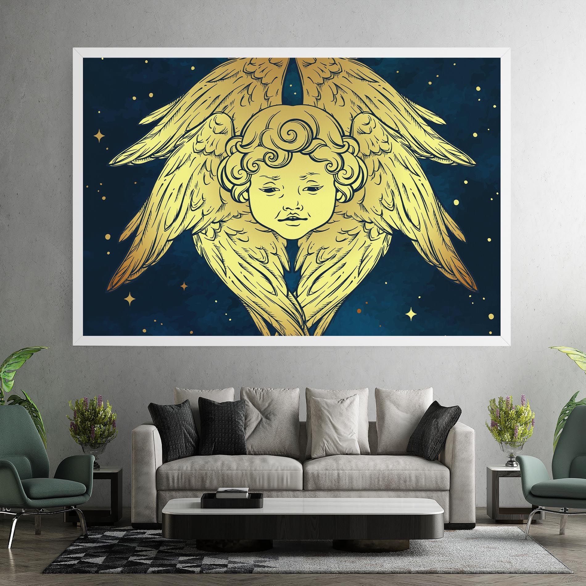 Gold Wings Angel mockup 7