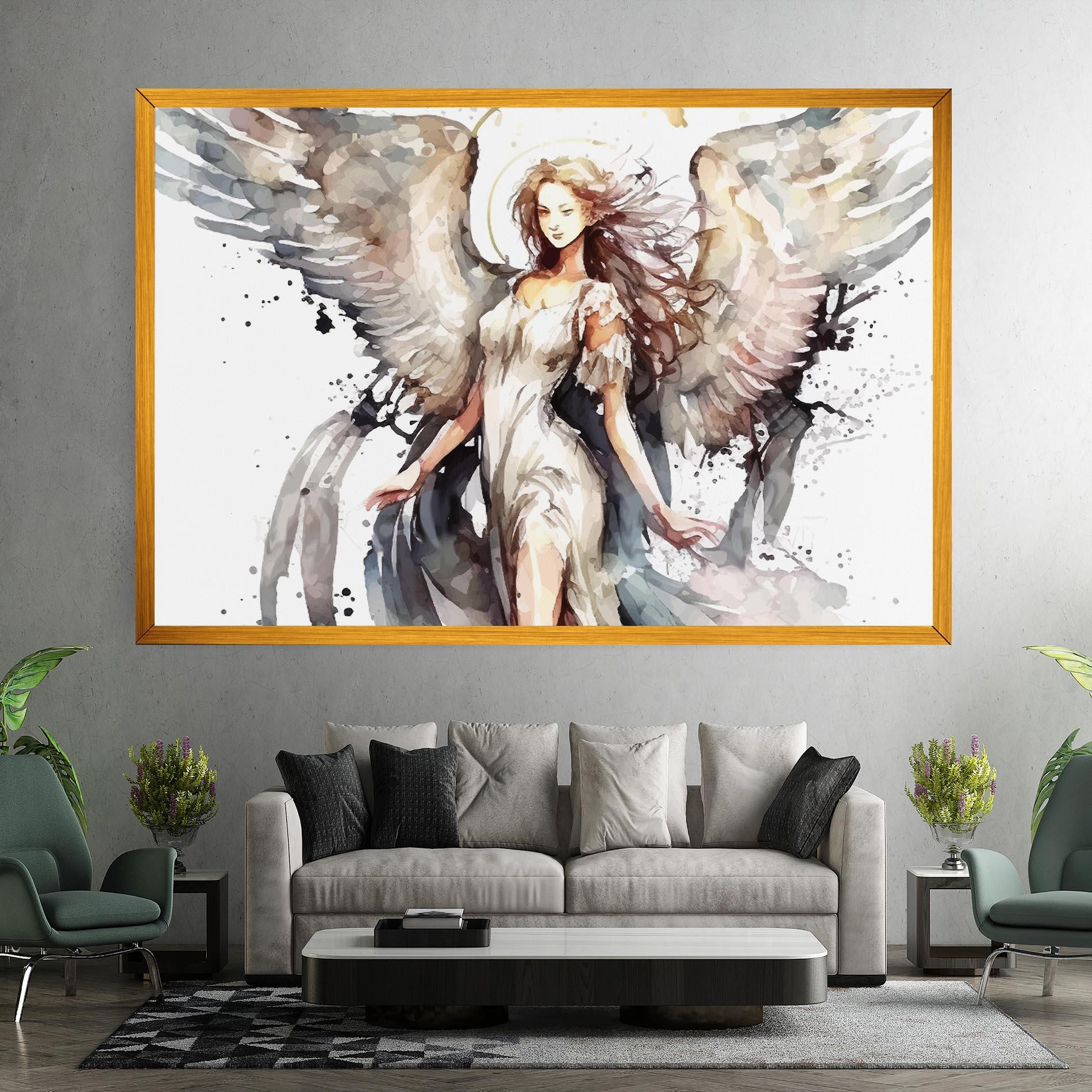 Tablou Canvas Angel Lady mockup 7