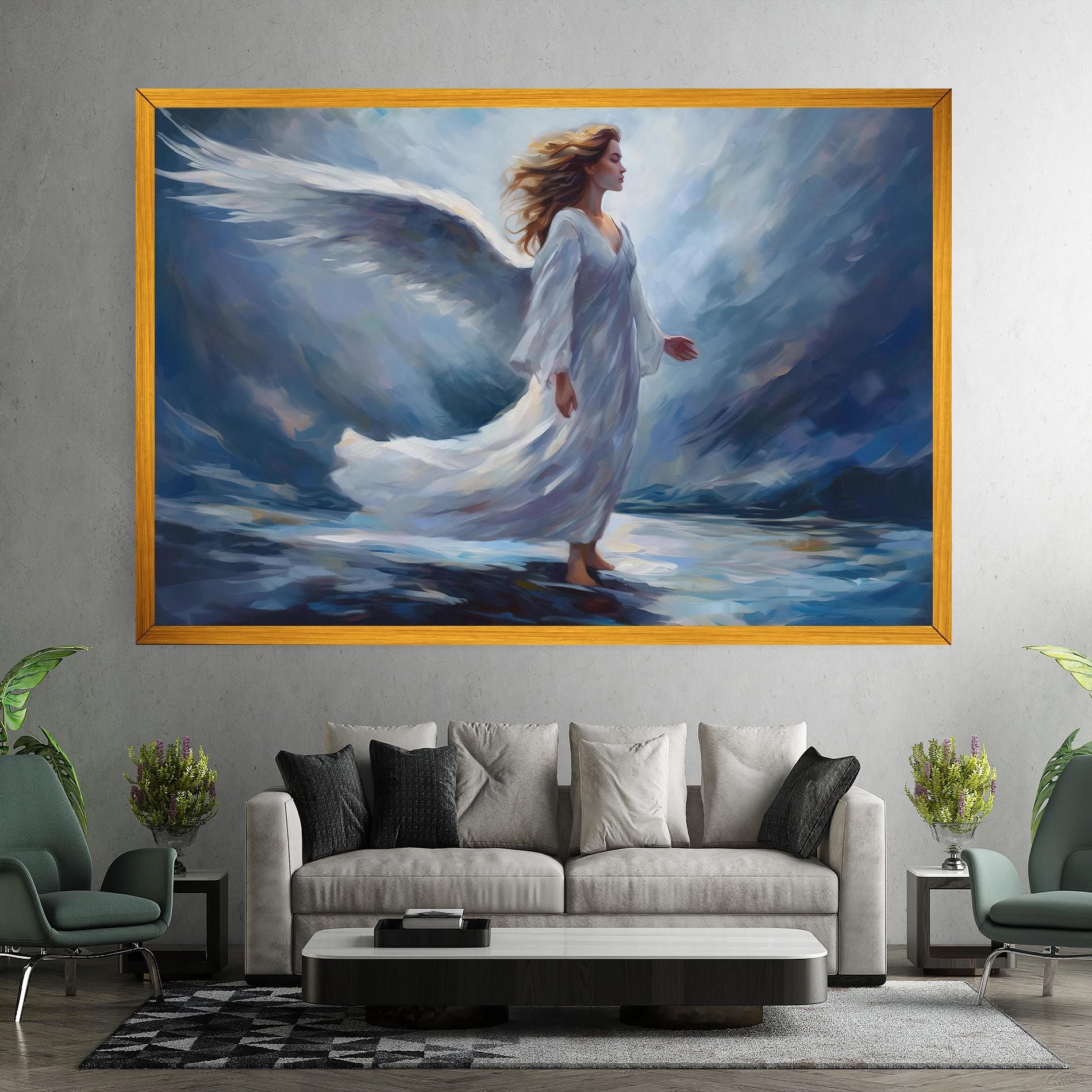 Wind Angel Woman mockup 7