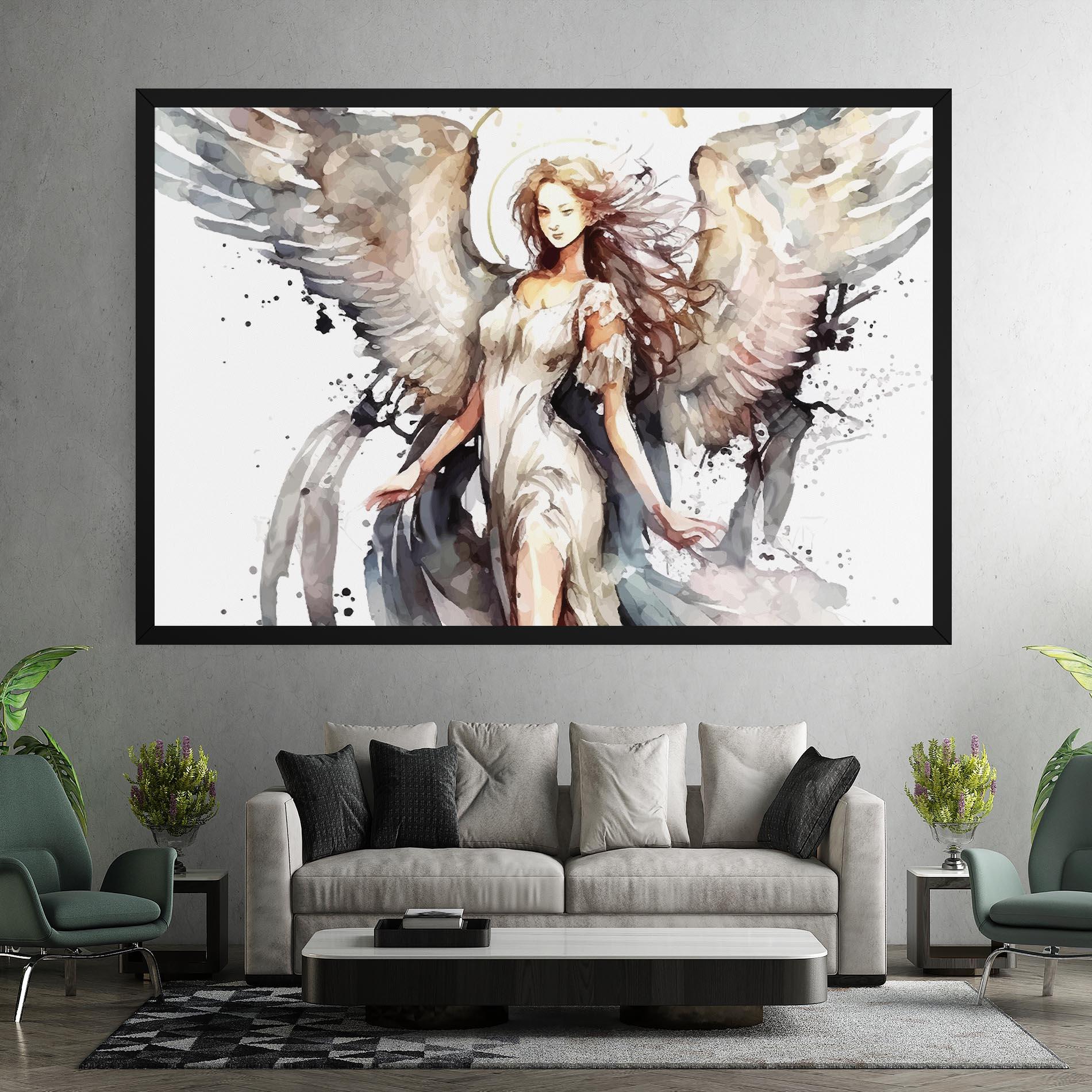 Tablou Canvas Angel Lady mockup 7