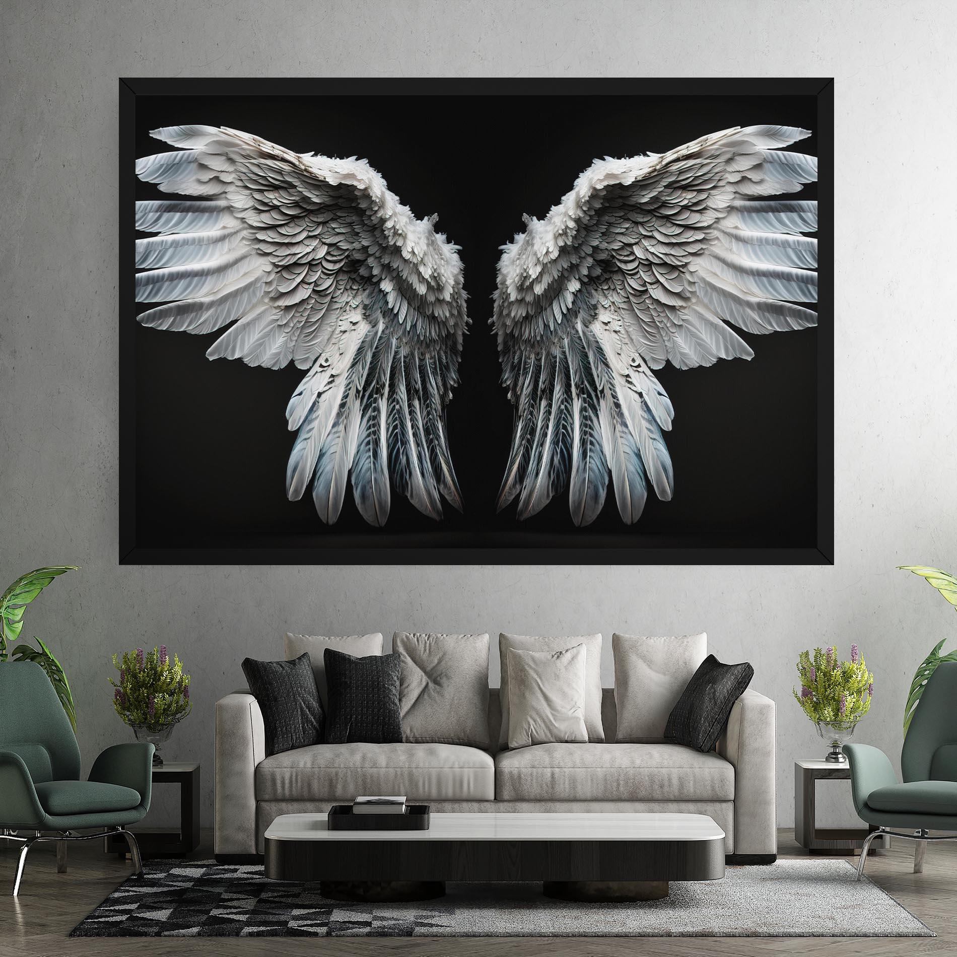 Tablou Canvas Big Angel Wings mockup 7