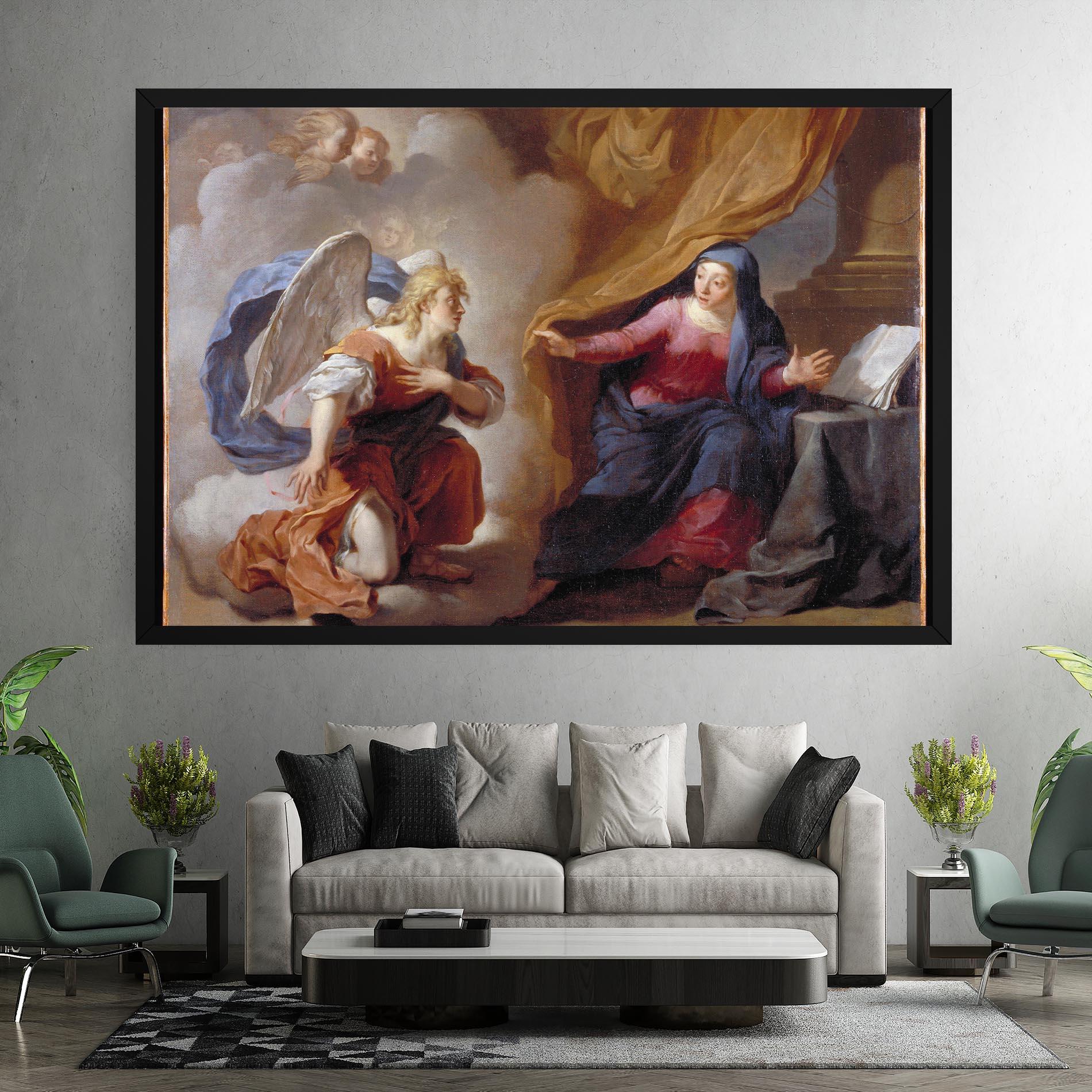 Tablou Canvas Painting Old Angel mockup 7
