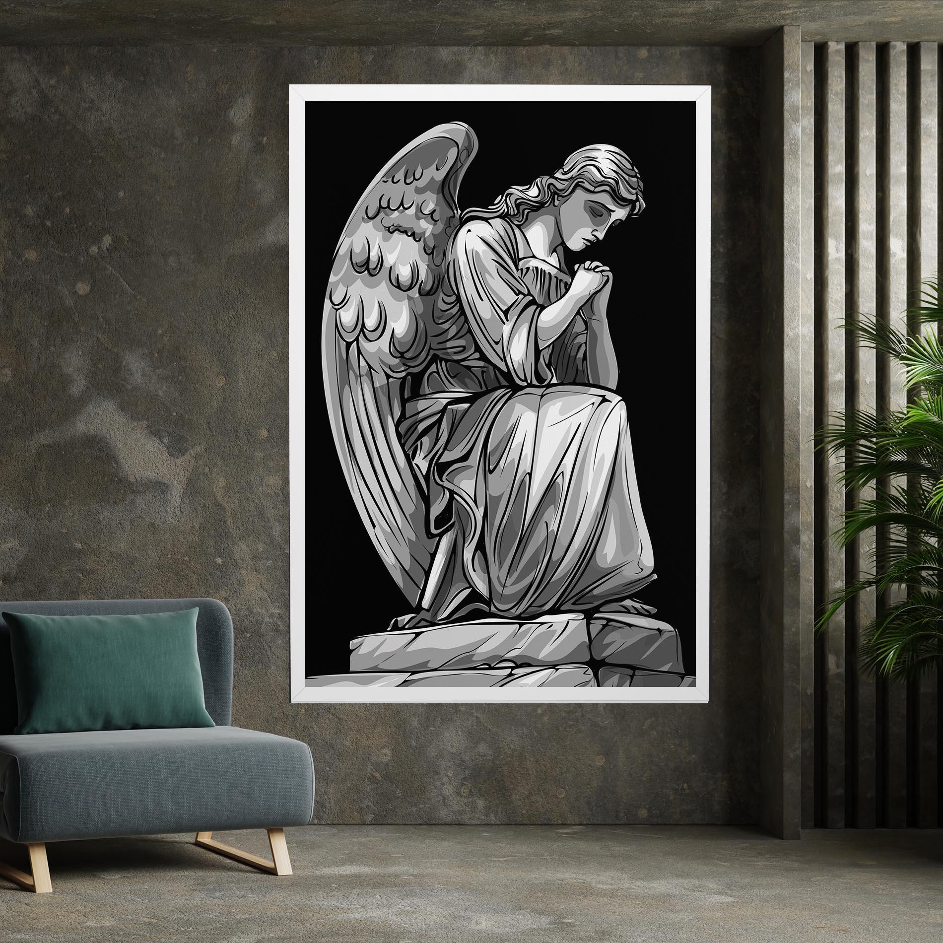 Tablou Canvas Pray Angel mockup 7