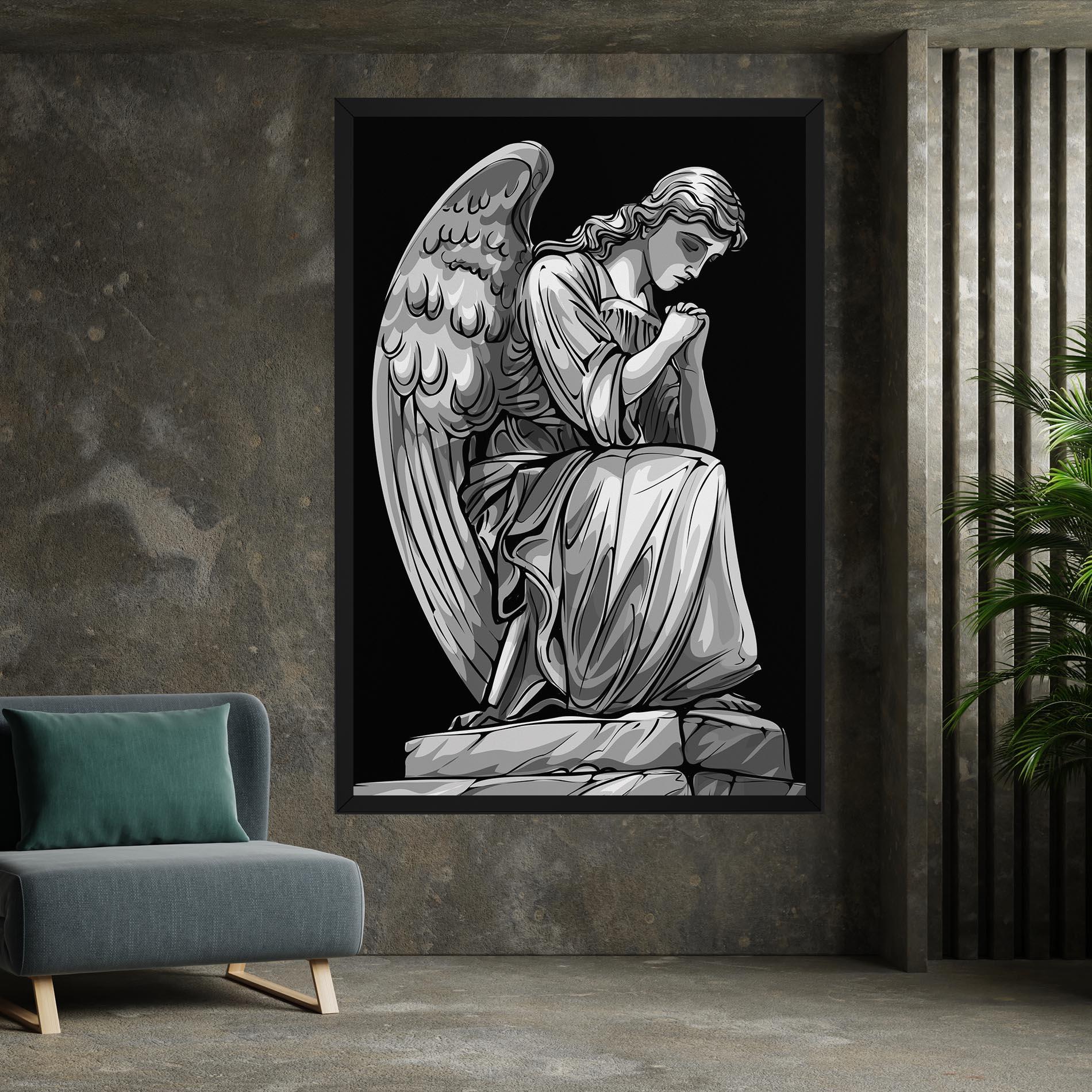 Tablou Canvas Pray Angel mockup 7