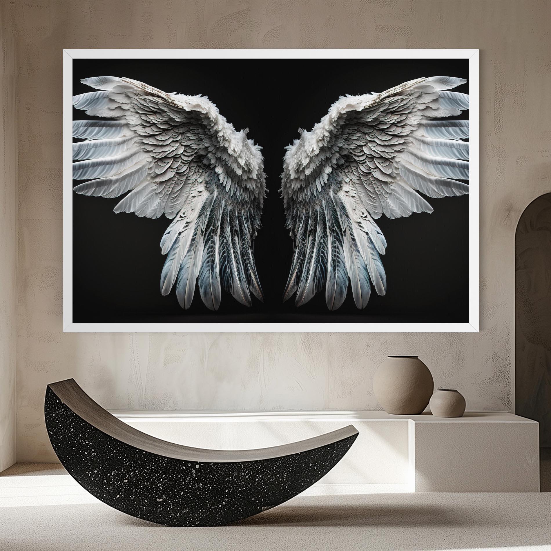 Tablou Canvas Big Angel Wings mockup 8