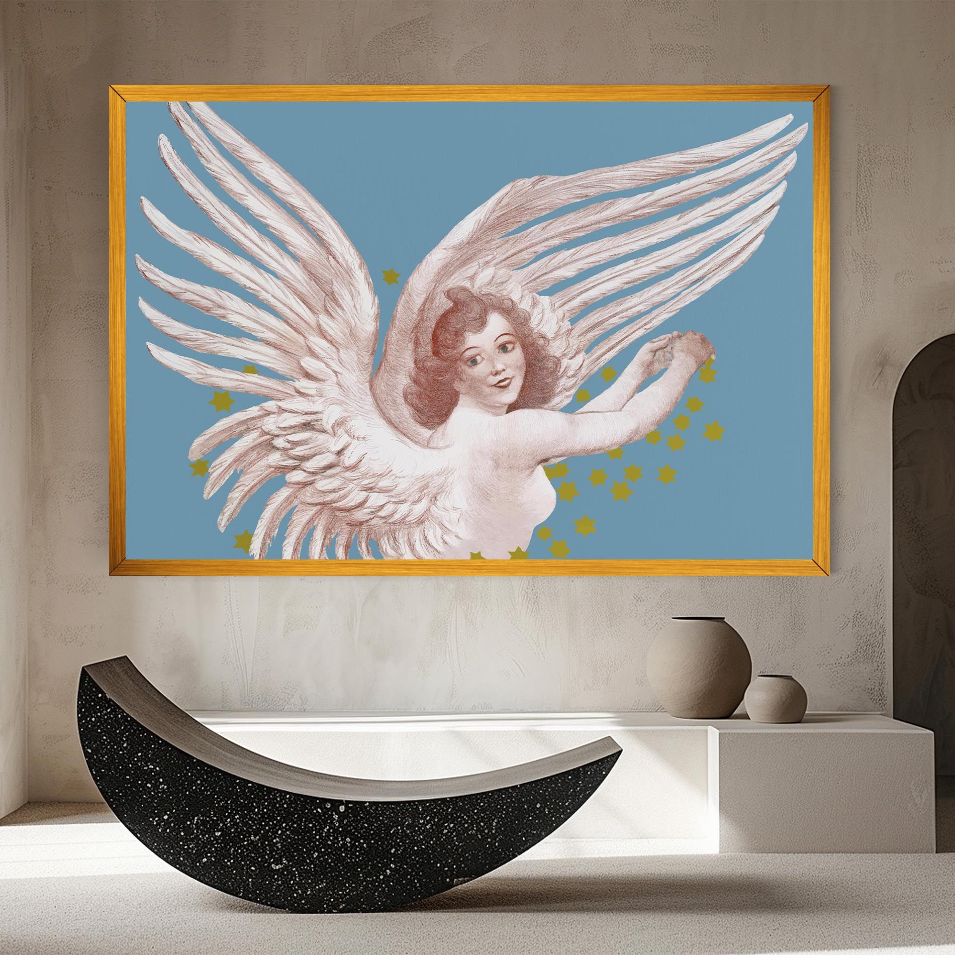 Stars Angel mockup 8