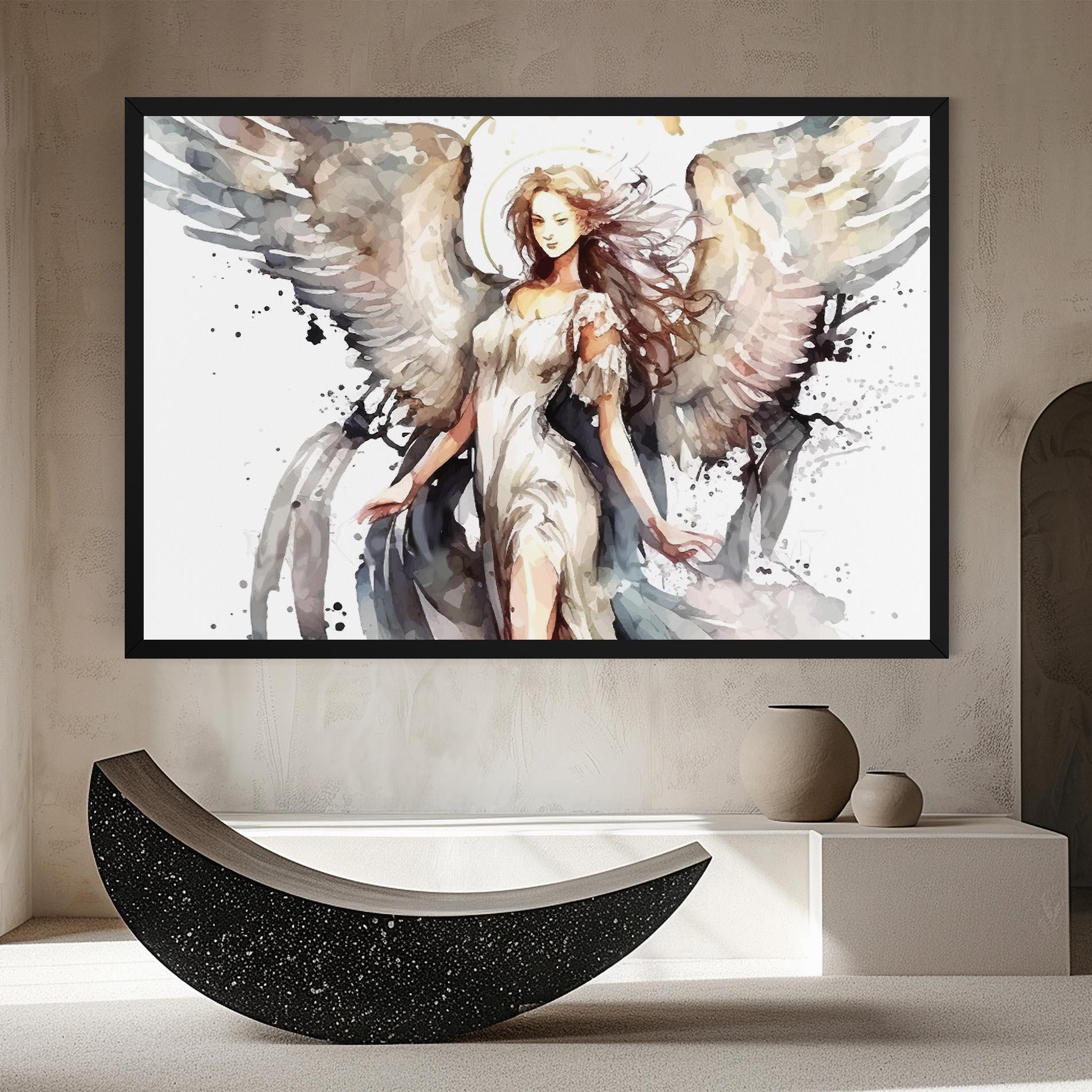 Tablou Canvas Angel Lady mockup 8