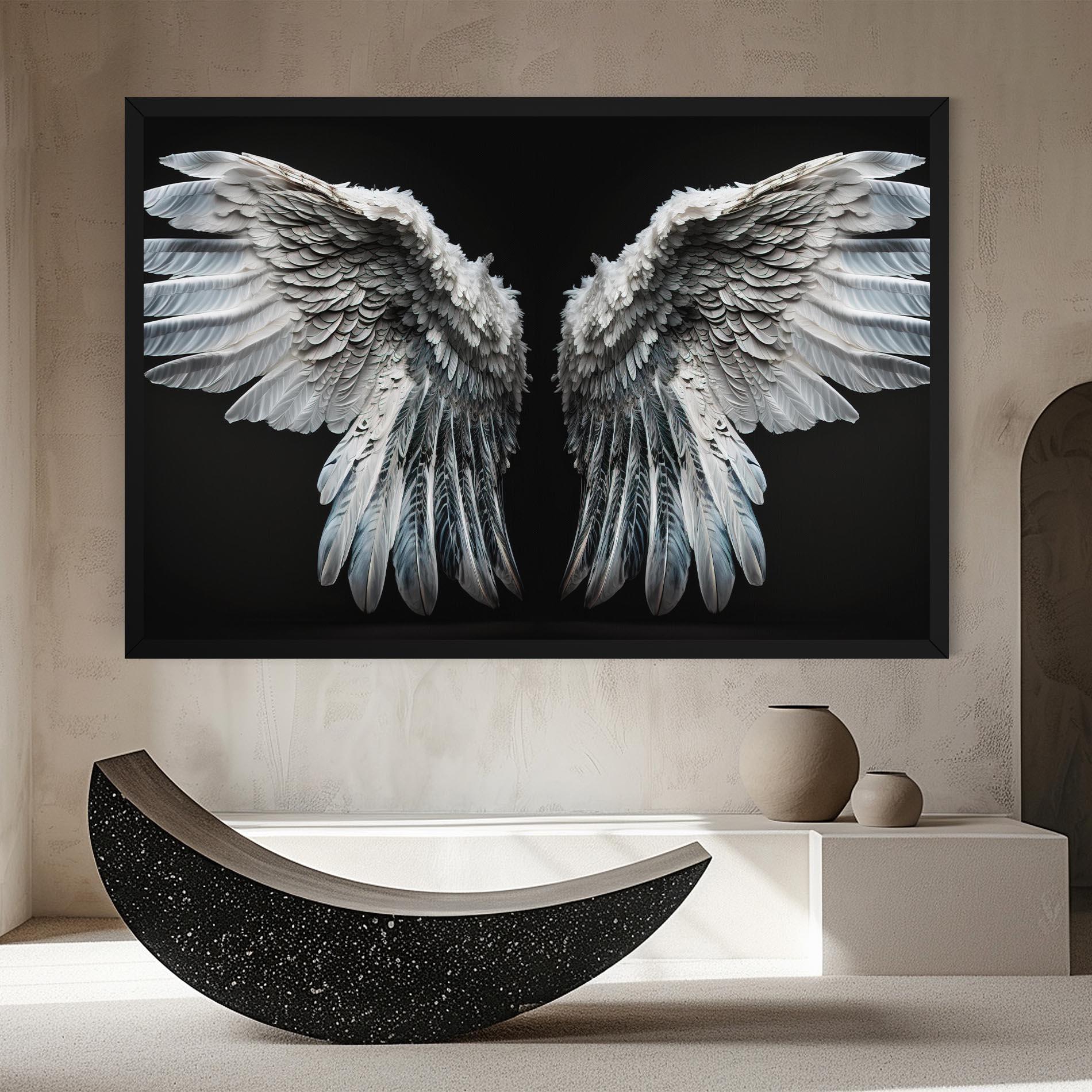 Tablou Canvas Big Angel Wings mockup 8