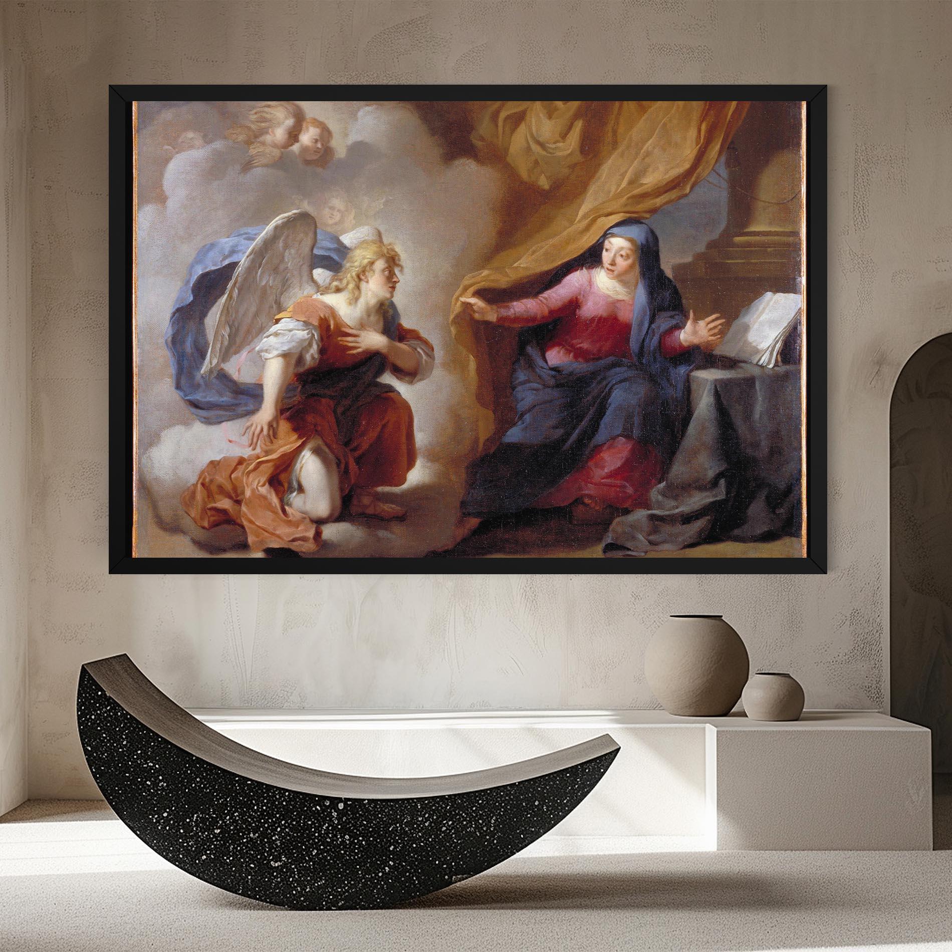 Tablou Canvas Painting Old Angel mockup 8