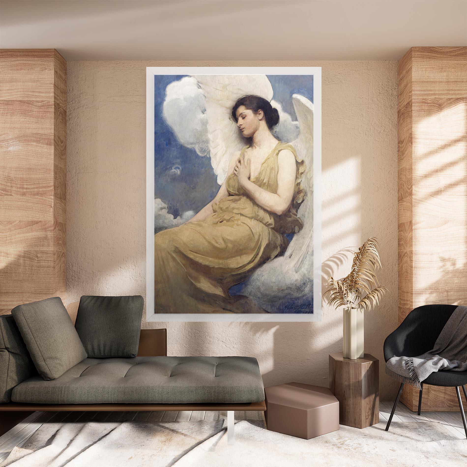 Tablou Canvas Angel Woman Painting mockup 8