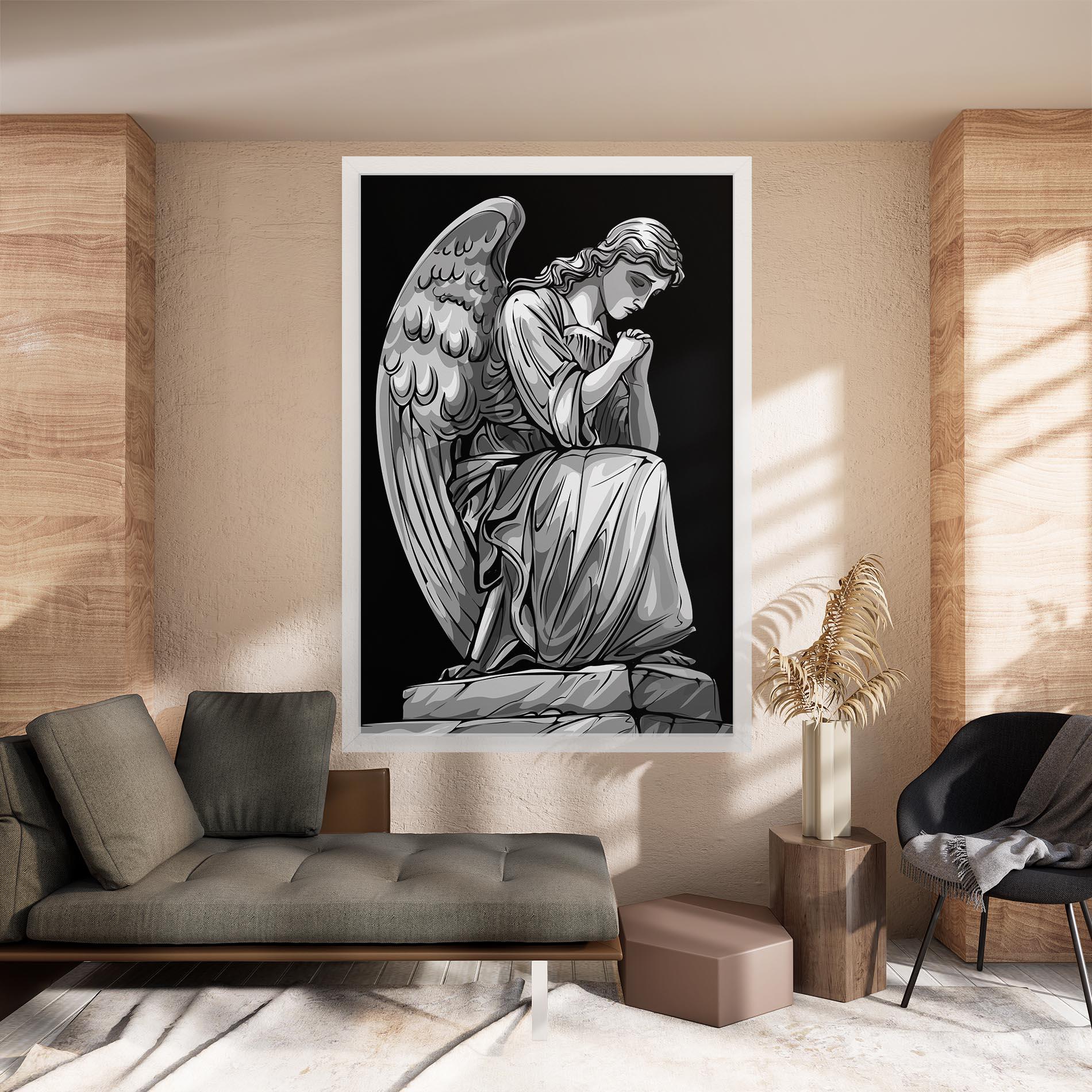 Tablou Canvas Pray Angel mockup 8