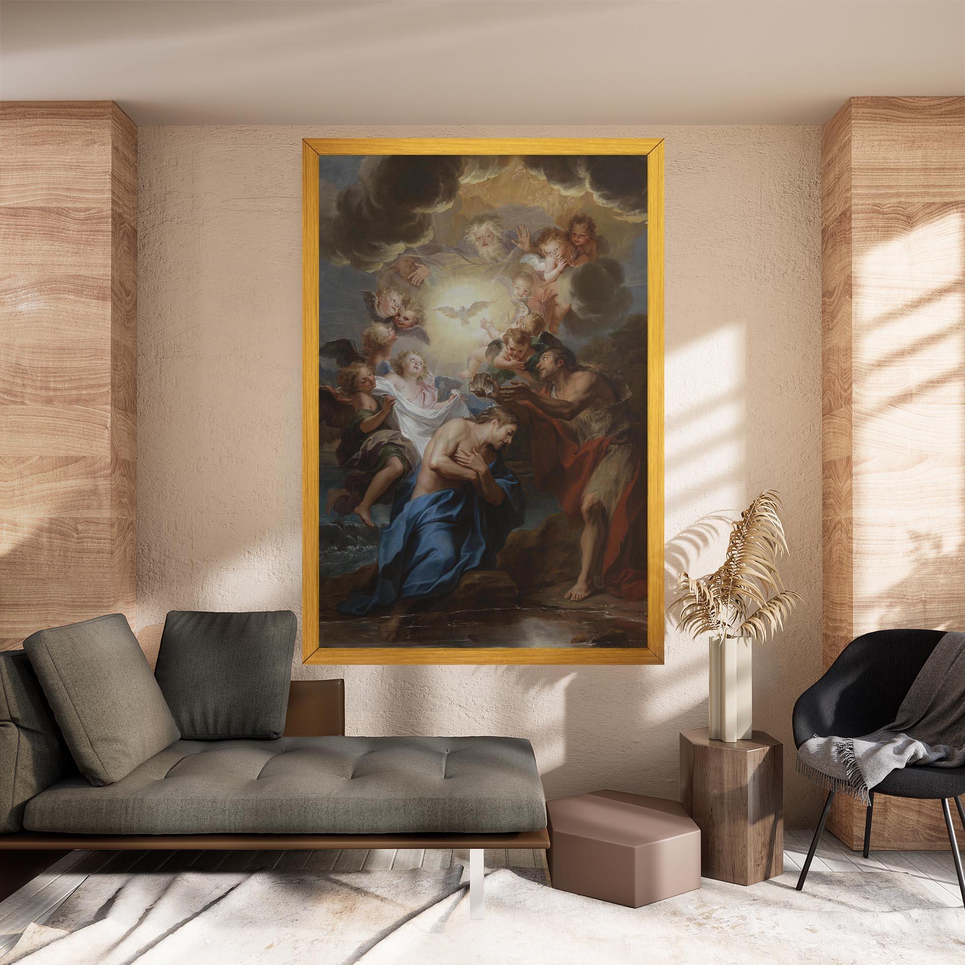 Tablou Canvas Bird Floating mockup 8