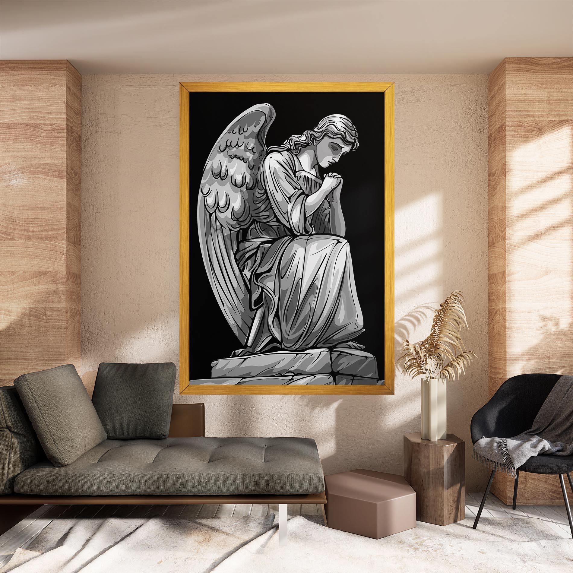 Tablou Canvas Pray Angel mockup 8
