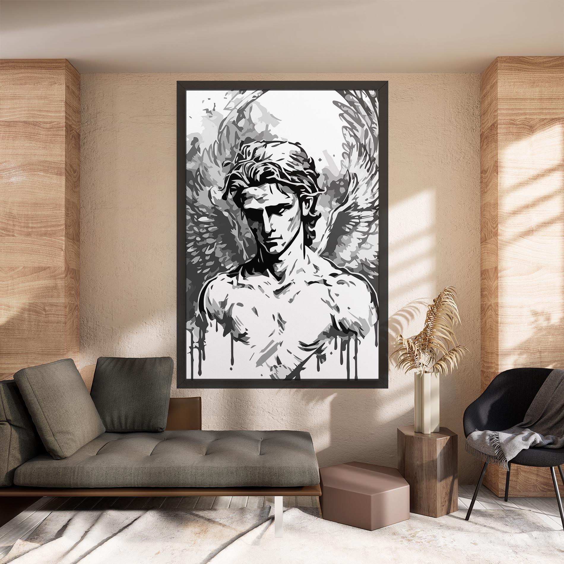 Tablou Canvas Beautiful Angel mockup 8