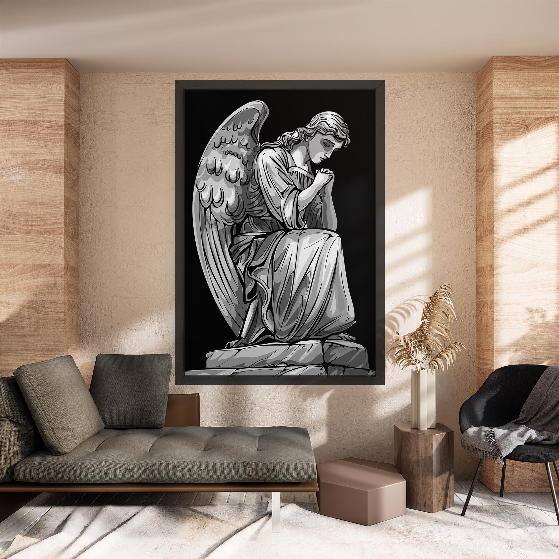Tablou Canvas Pray Angel mockup 8
