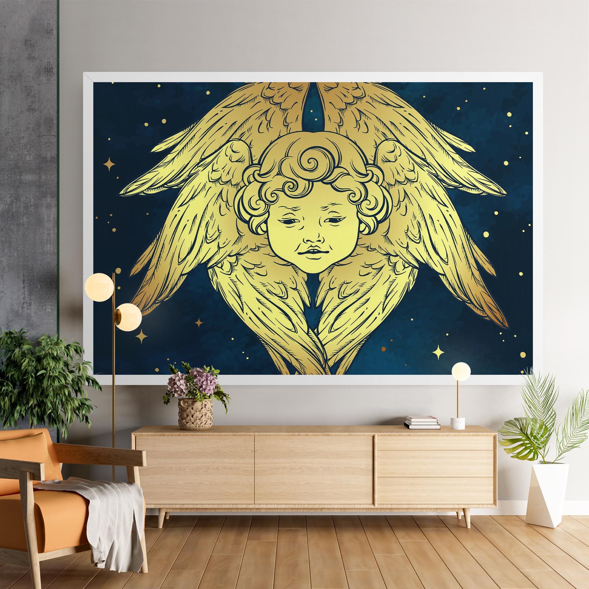 Gold Wings Angel mockup 9