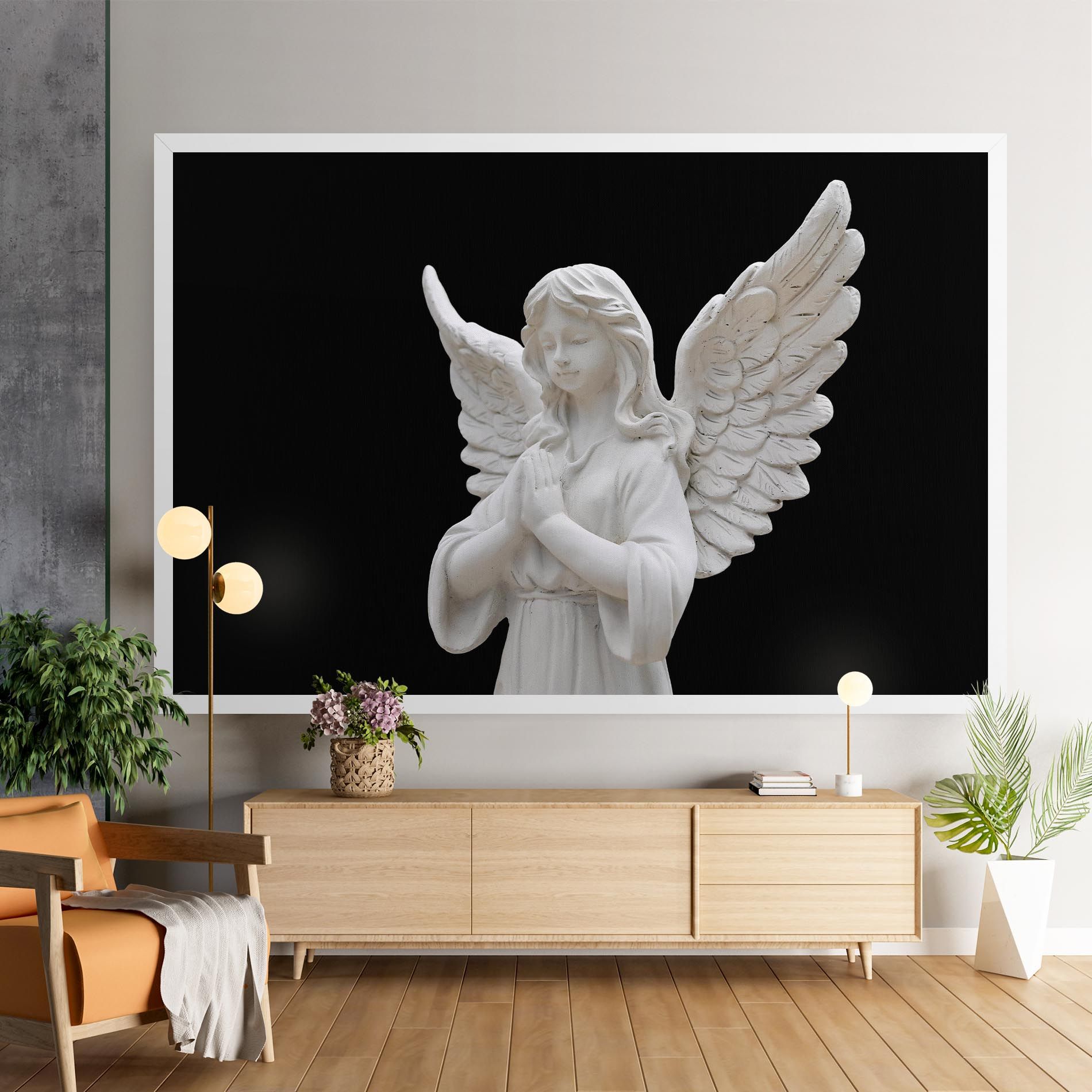 Pretty Angel Statues mockup 9