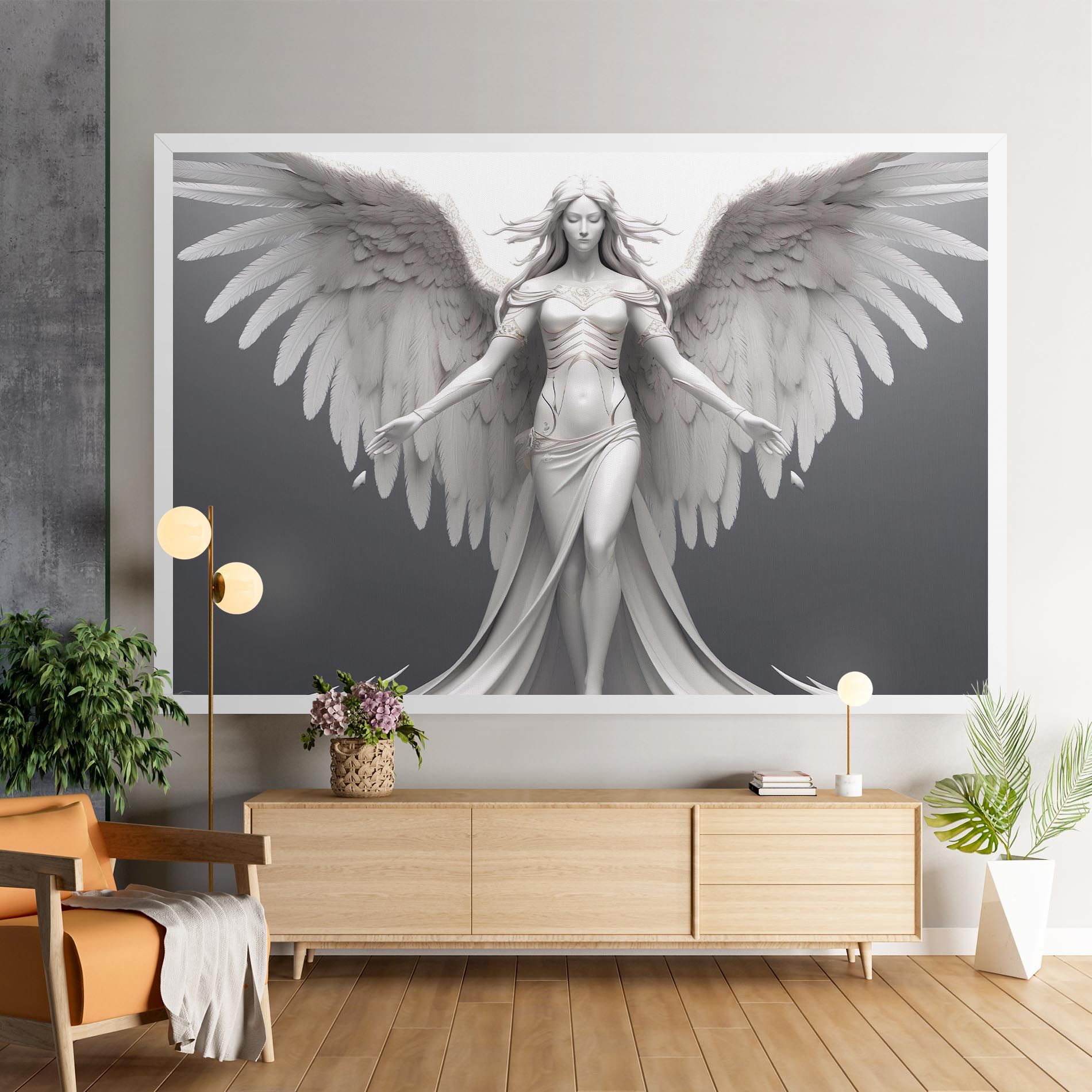 White Stone Woman mockup 9