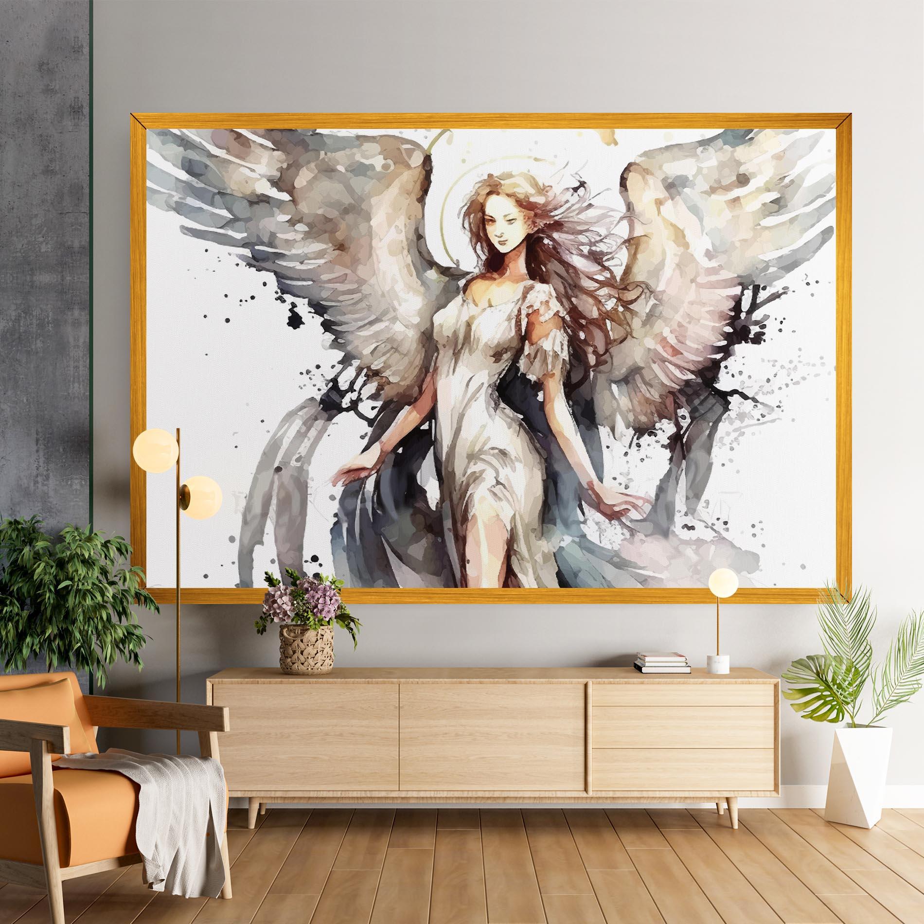 Tablou Canvas Angel Lady mockup 9