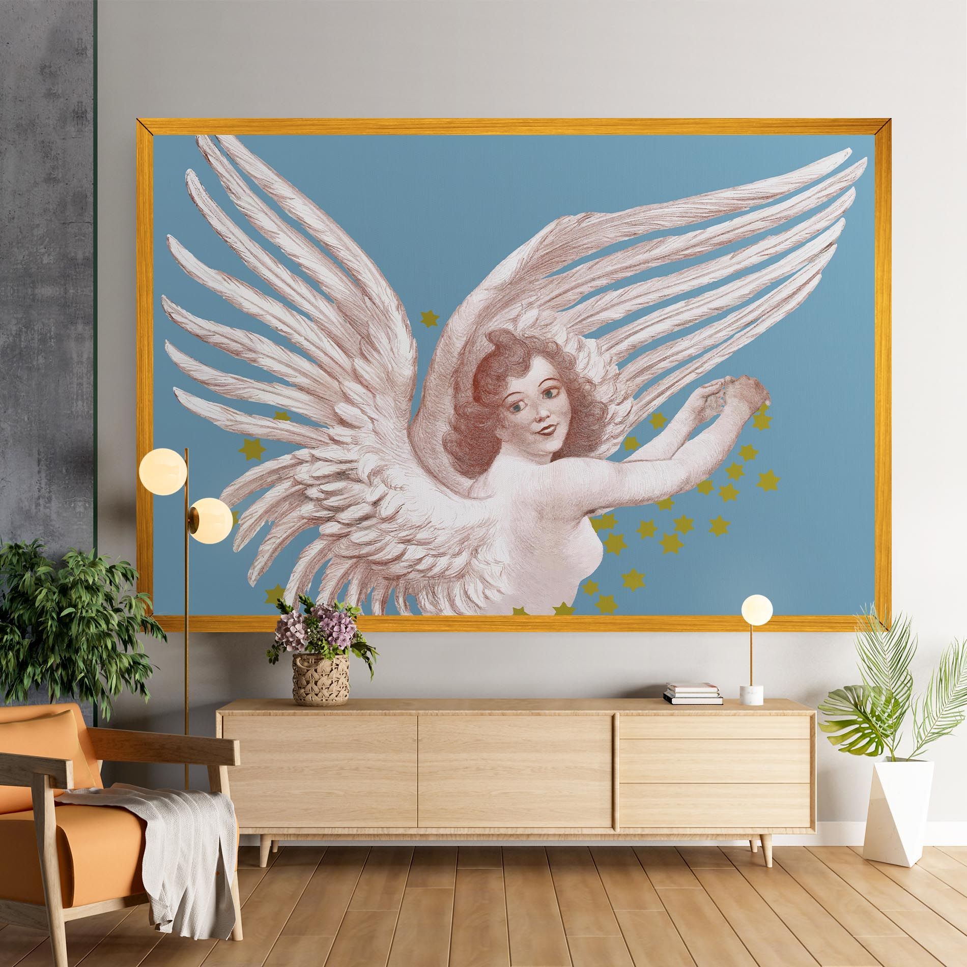 Stars Angel mockup 9