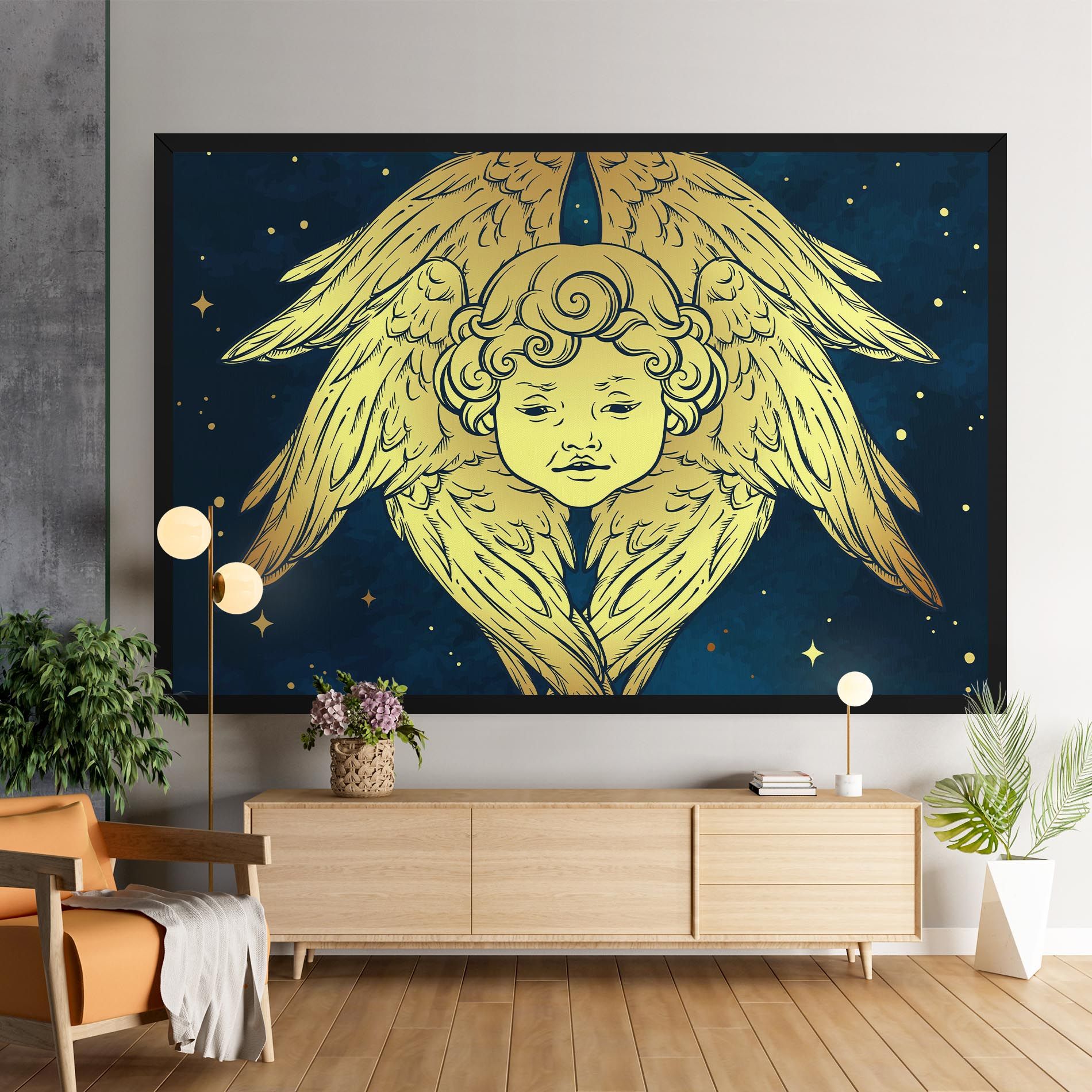Gold Wings Angel mockup 9