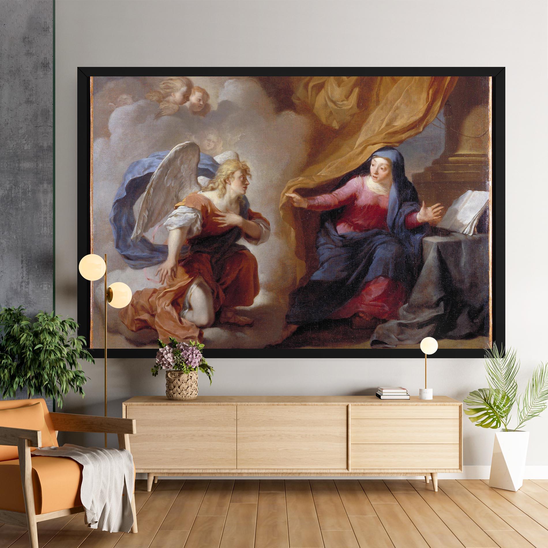 Tablou Canvas Painting Old Angel mockup 9