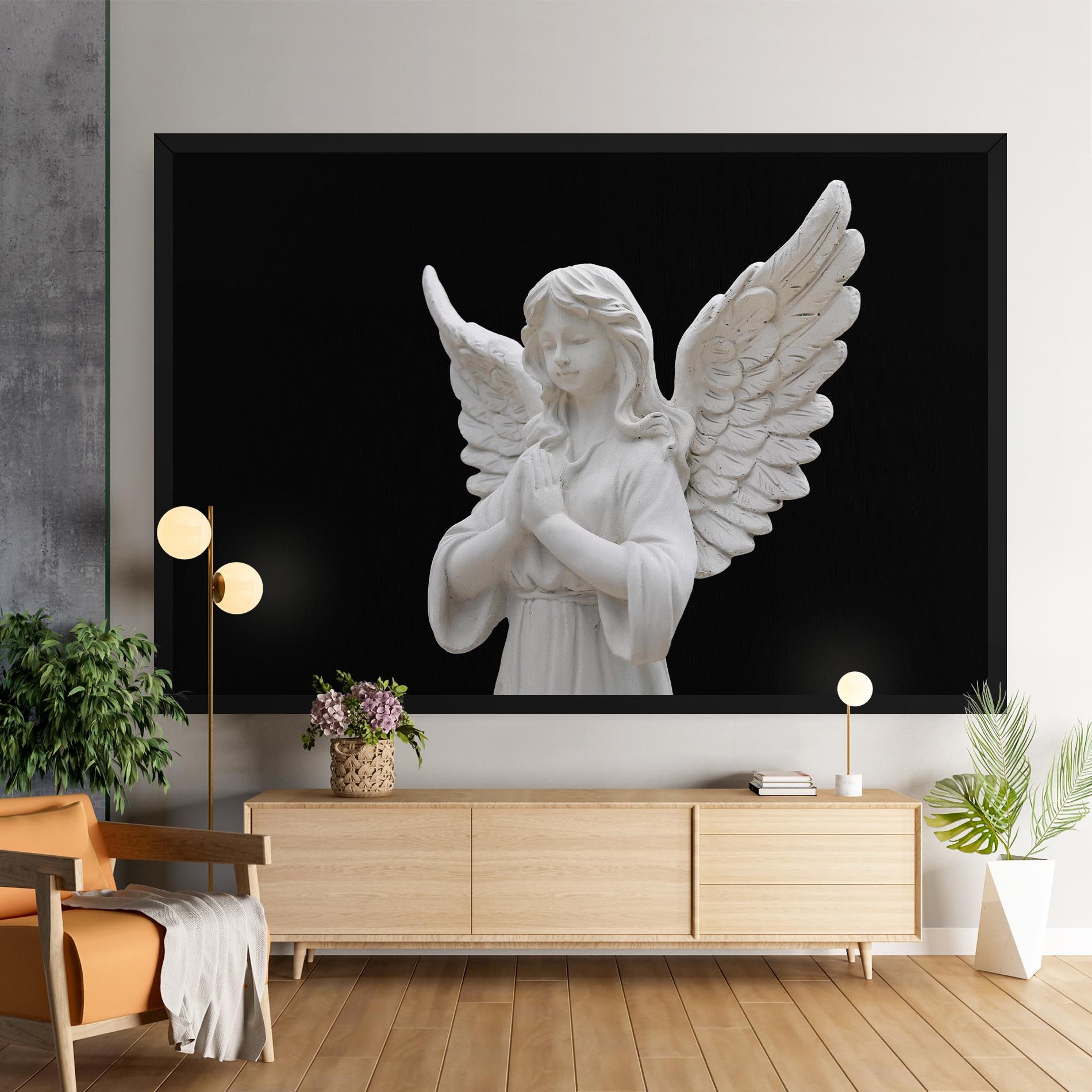 Pretty Angel Statues mockup 9
