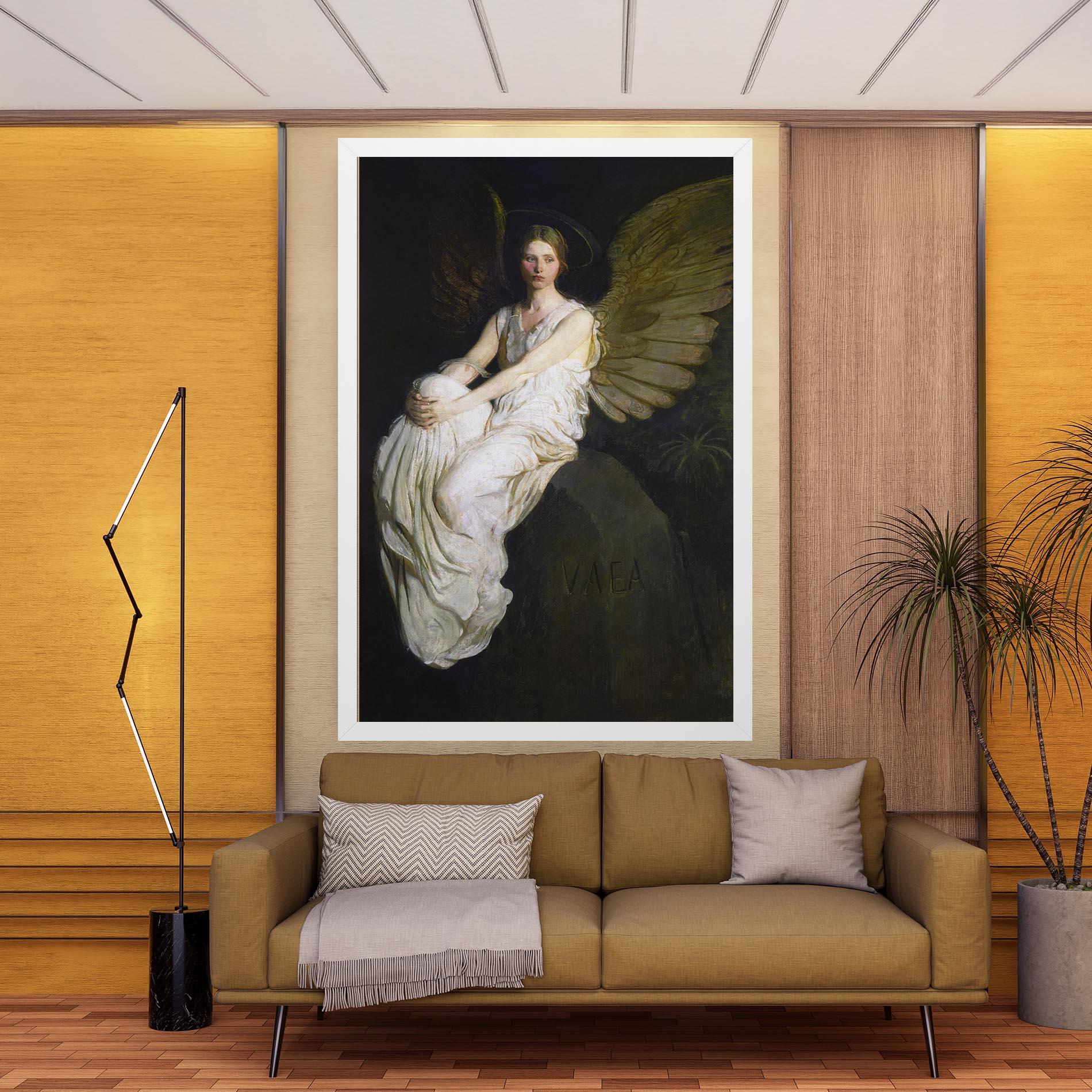 Tablou Canvas Angel Thinking mockup 9
