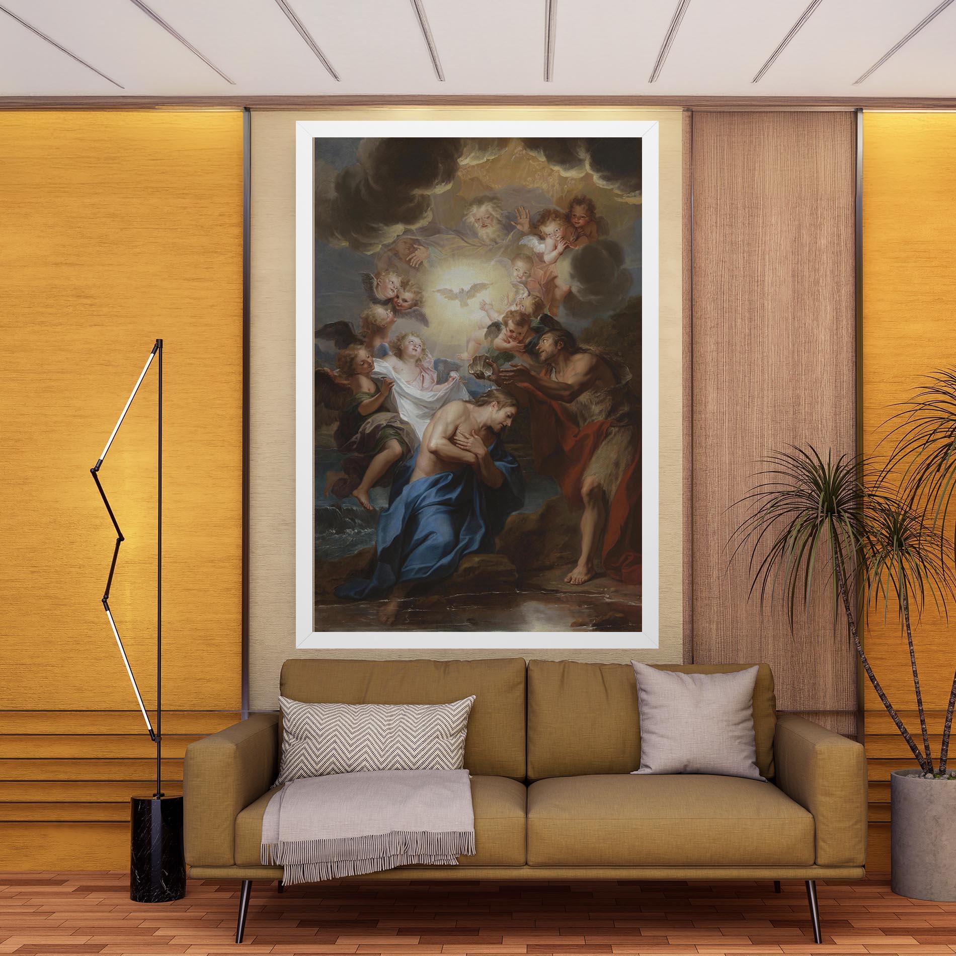 Tablou Canvas Bird Floating mockup 9