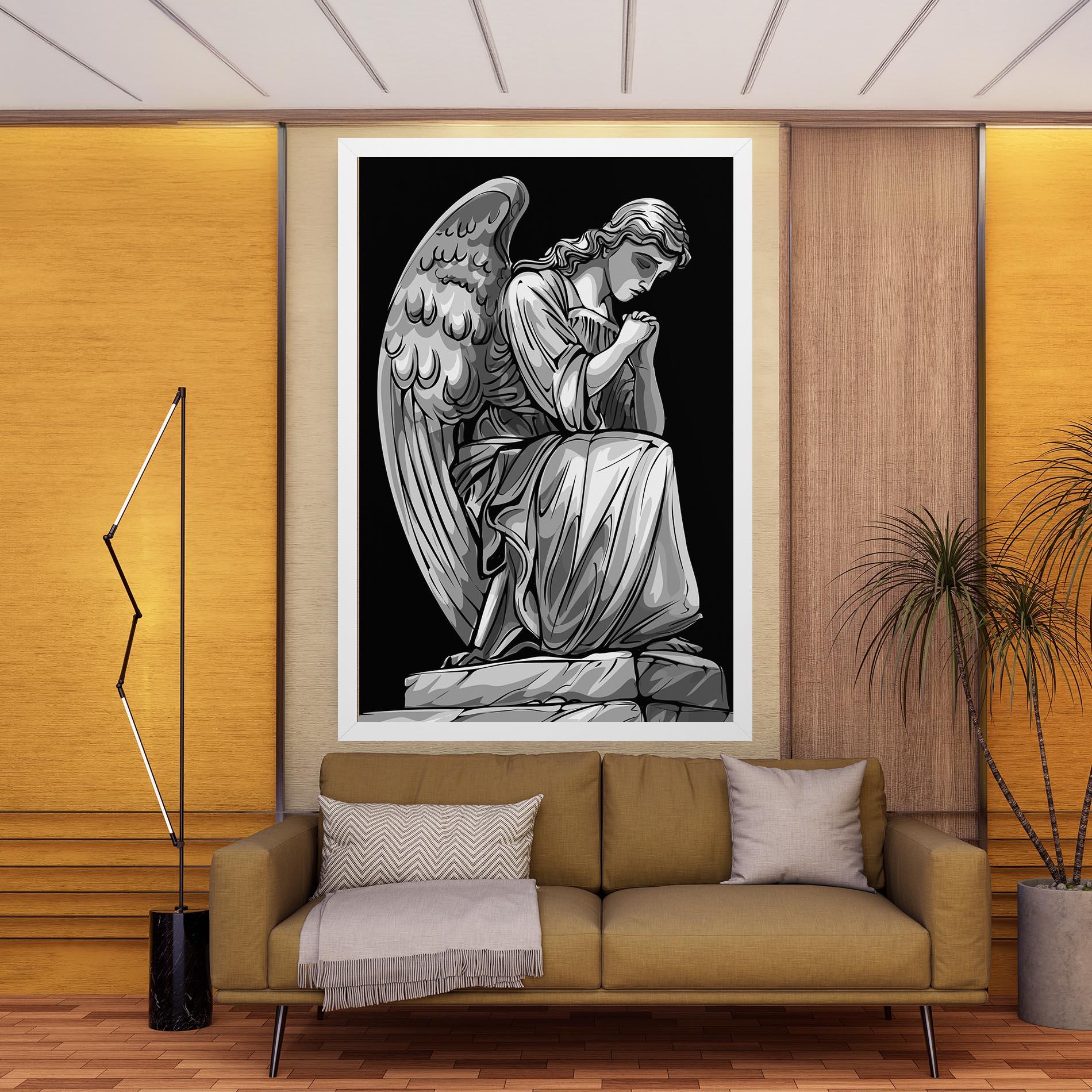 Tablou Canvas Pray Angel mockup 9