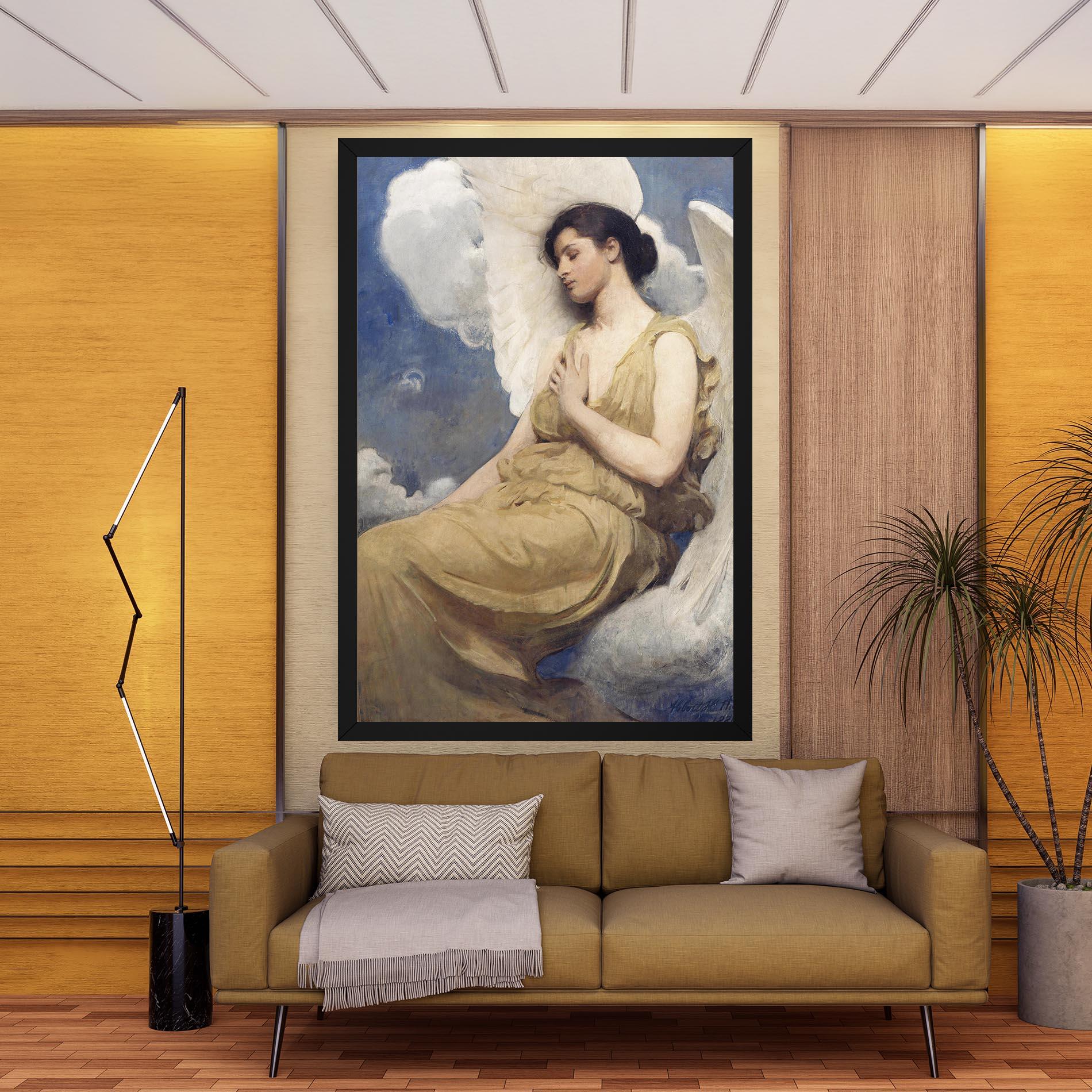 Tablou Canvas Angel Woman Painting mockup 9
