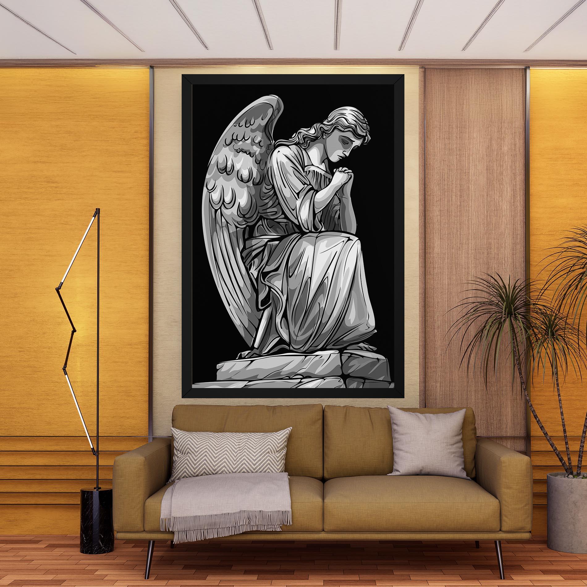 Tablou Canvas Pray Angel mockup 9