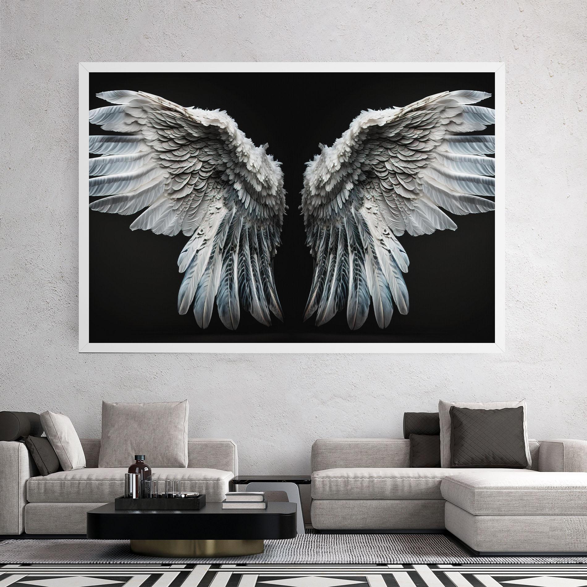 Tablou Canvas Big Angel Wings mockup 2