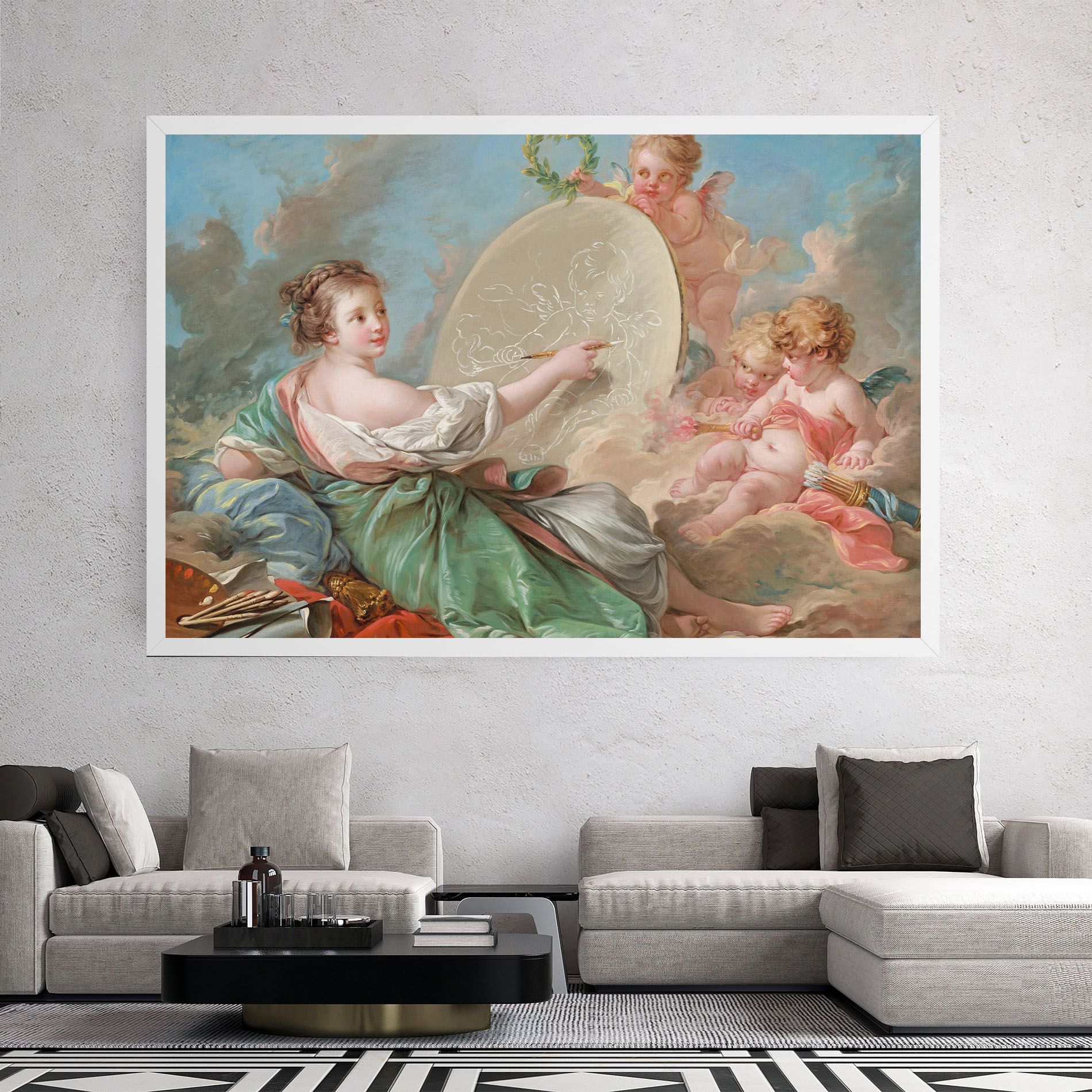 Painting Cute Angels mockup 2