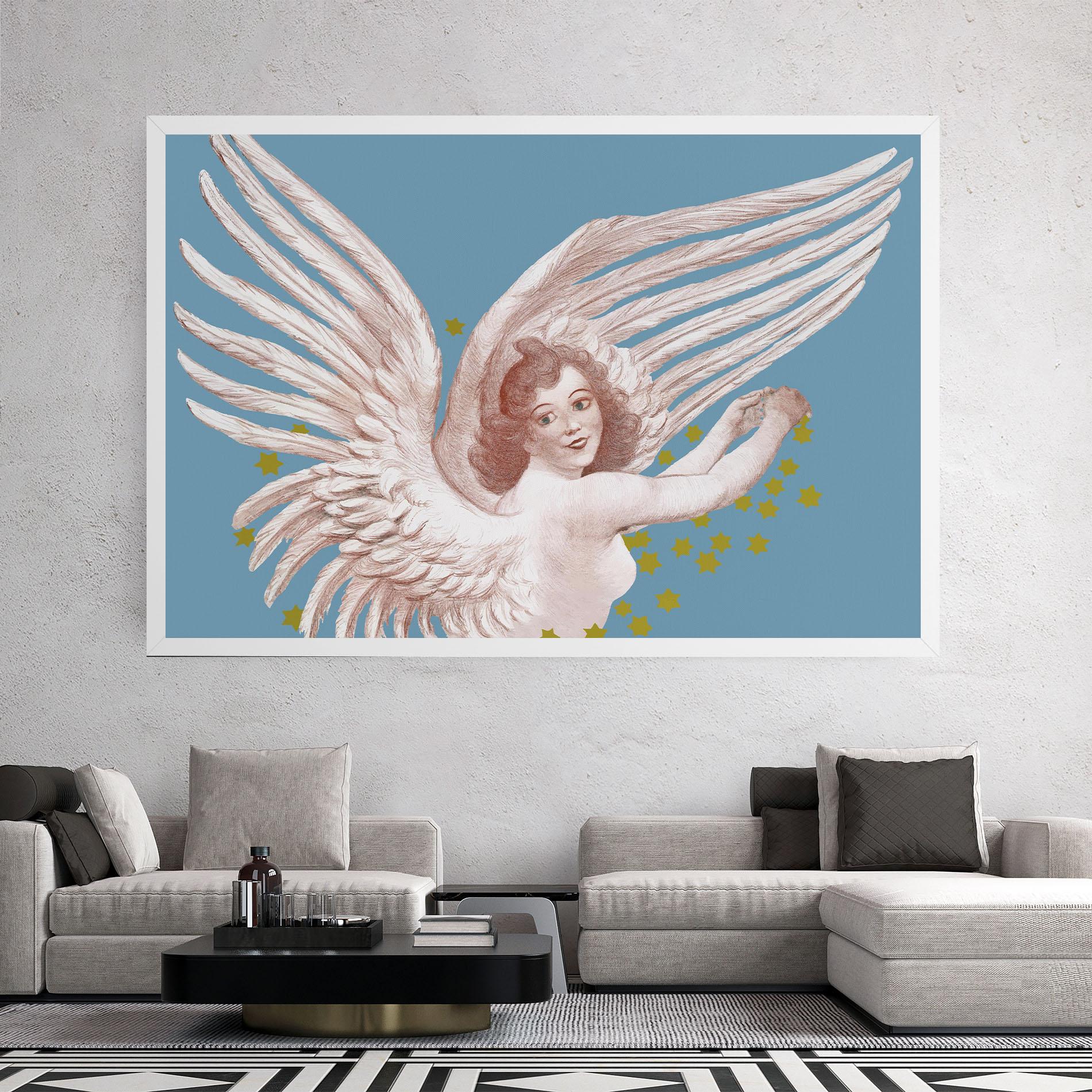 Tablou Canvas Stars Angel mockup 2