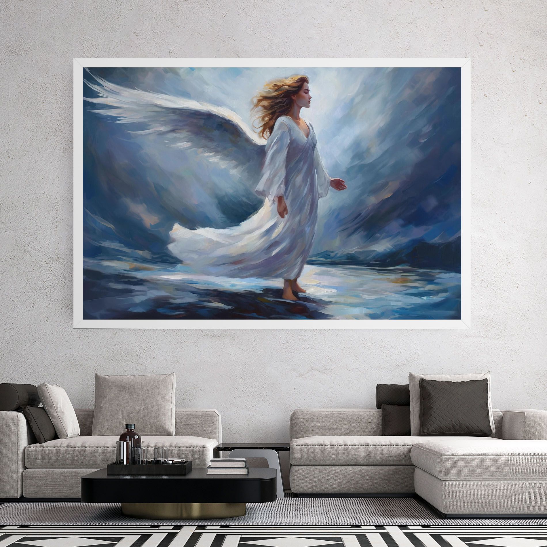 Wind Angel Woman mockup 2