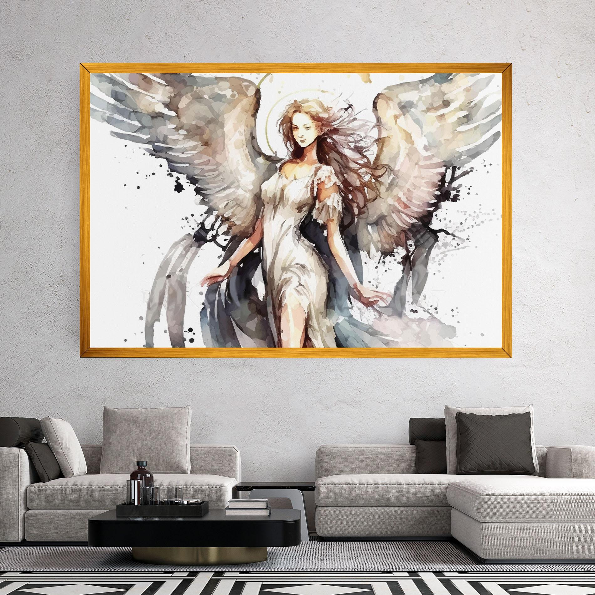 Tablou Canvas Angel Lady mockup 2