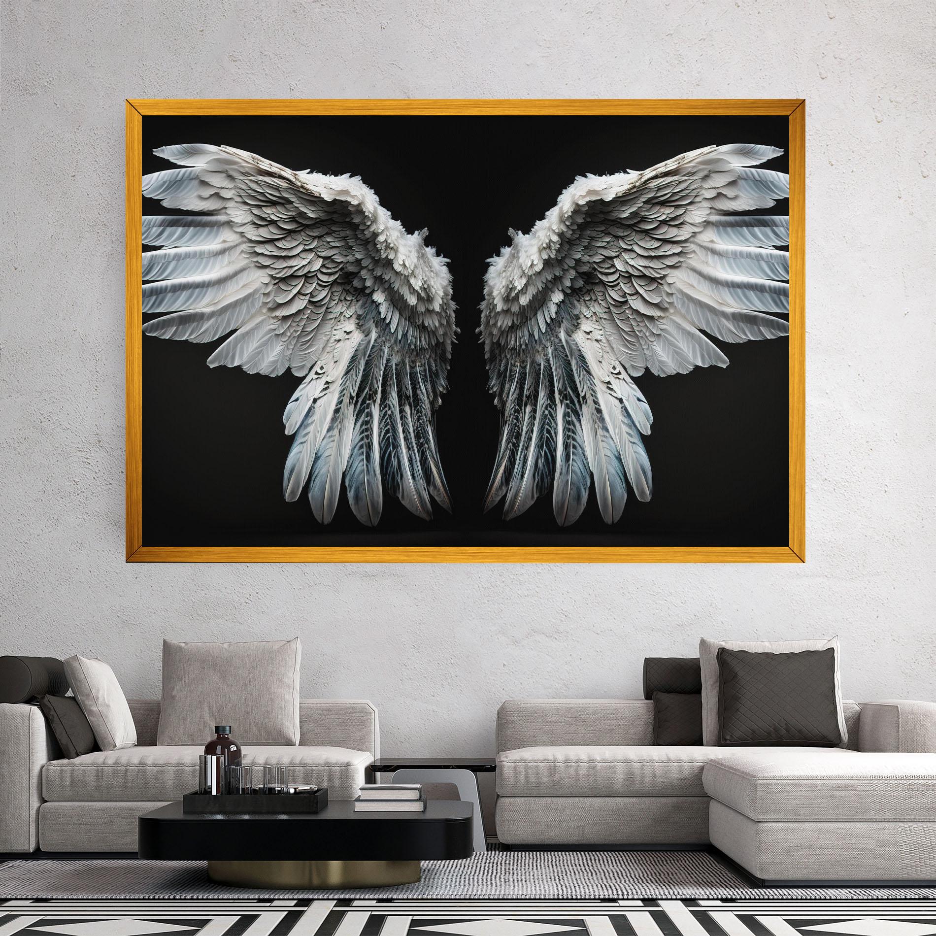 Tablou Canvas Big Angel Wings mockup 2