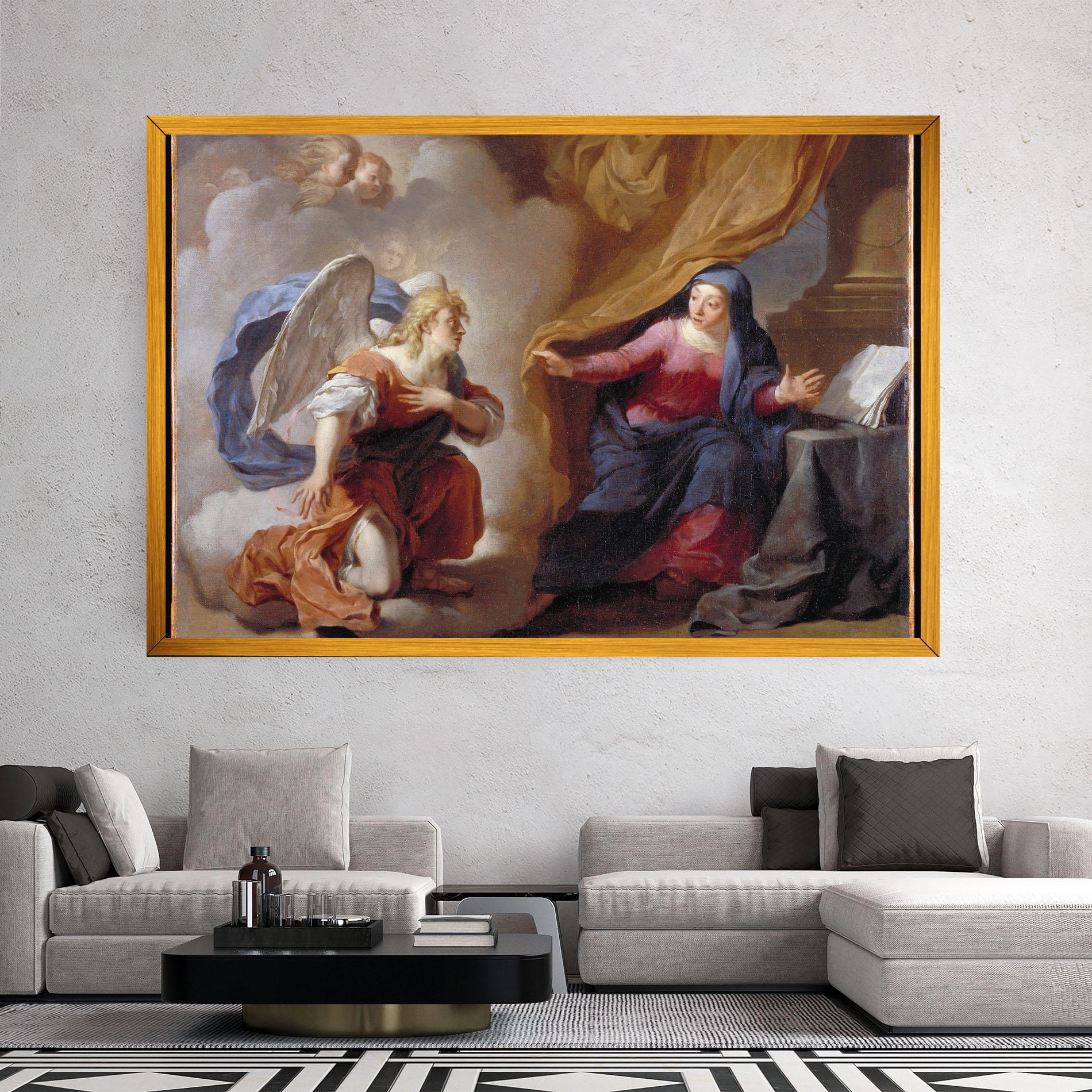 Tablou Canvas Painting Old Angel mockup 2