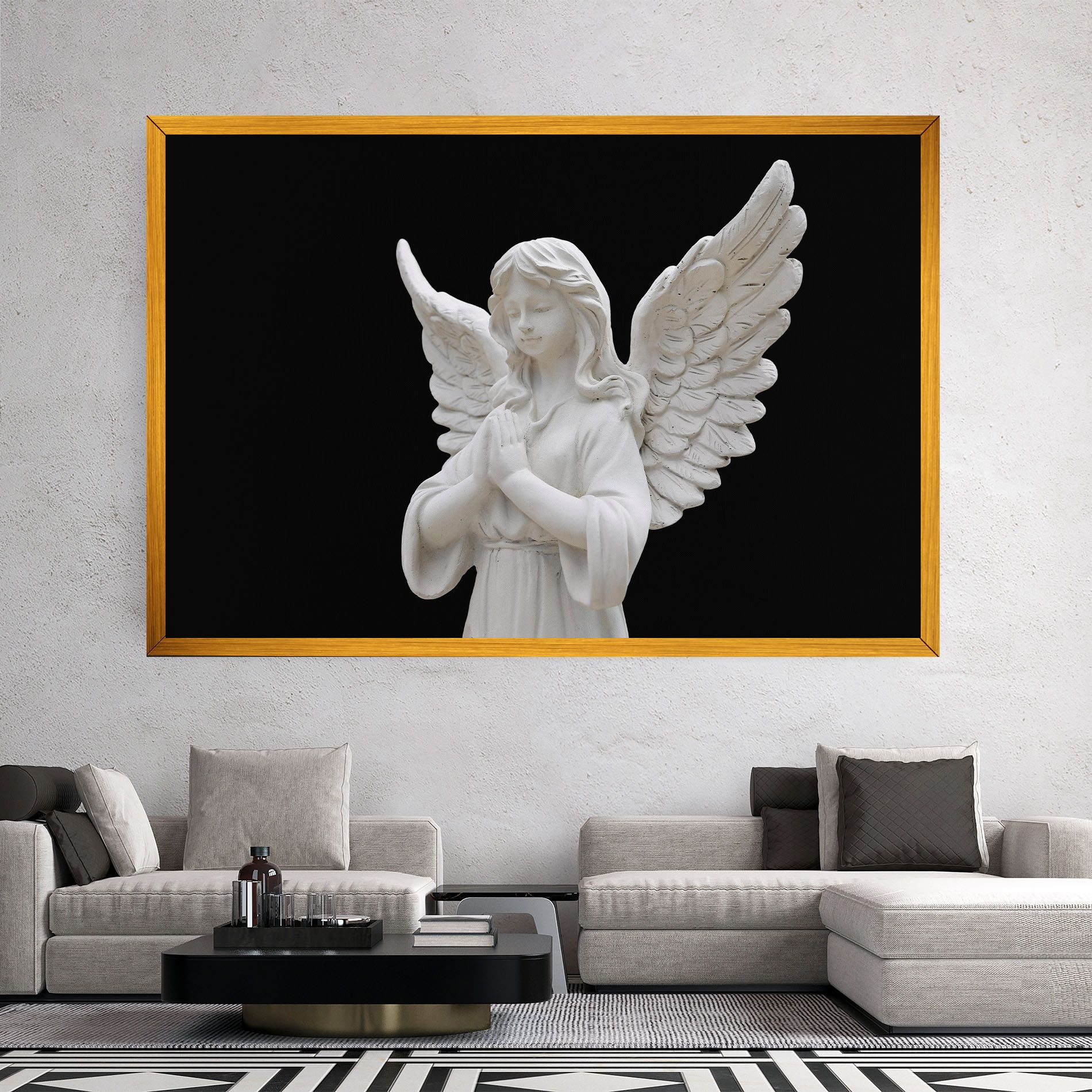 Pretty Angel Statues mockup 2