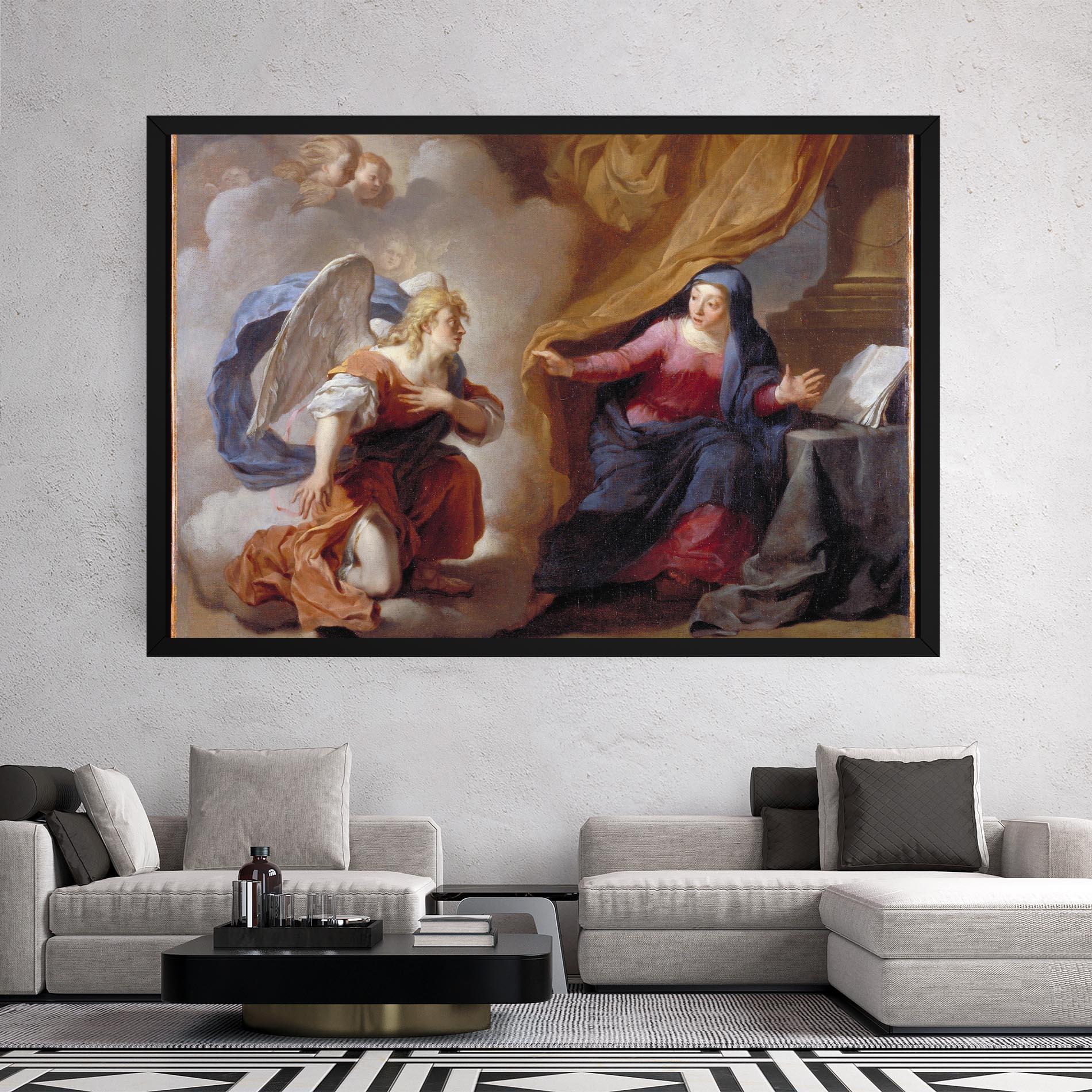 Tablou Canvas Painting Old Angel mockup 2