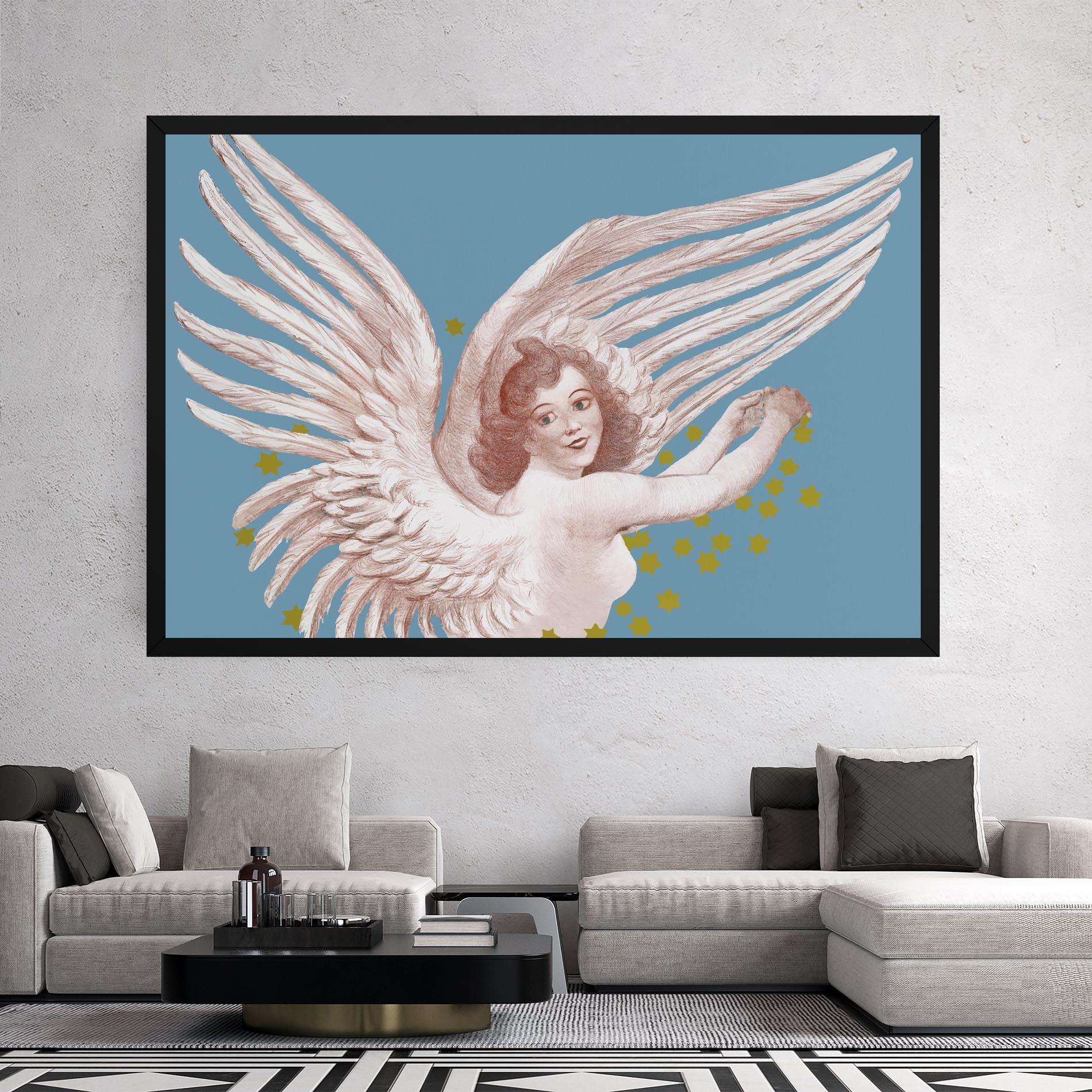 Tablou Canvas Stars Angel mockup 2