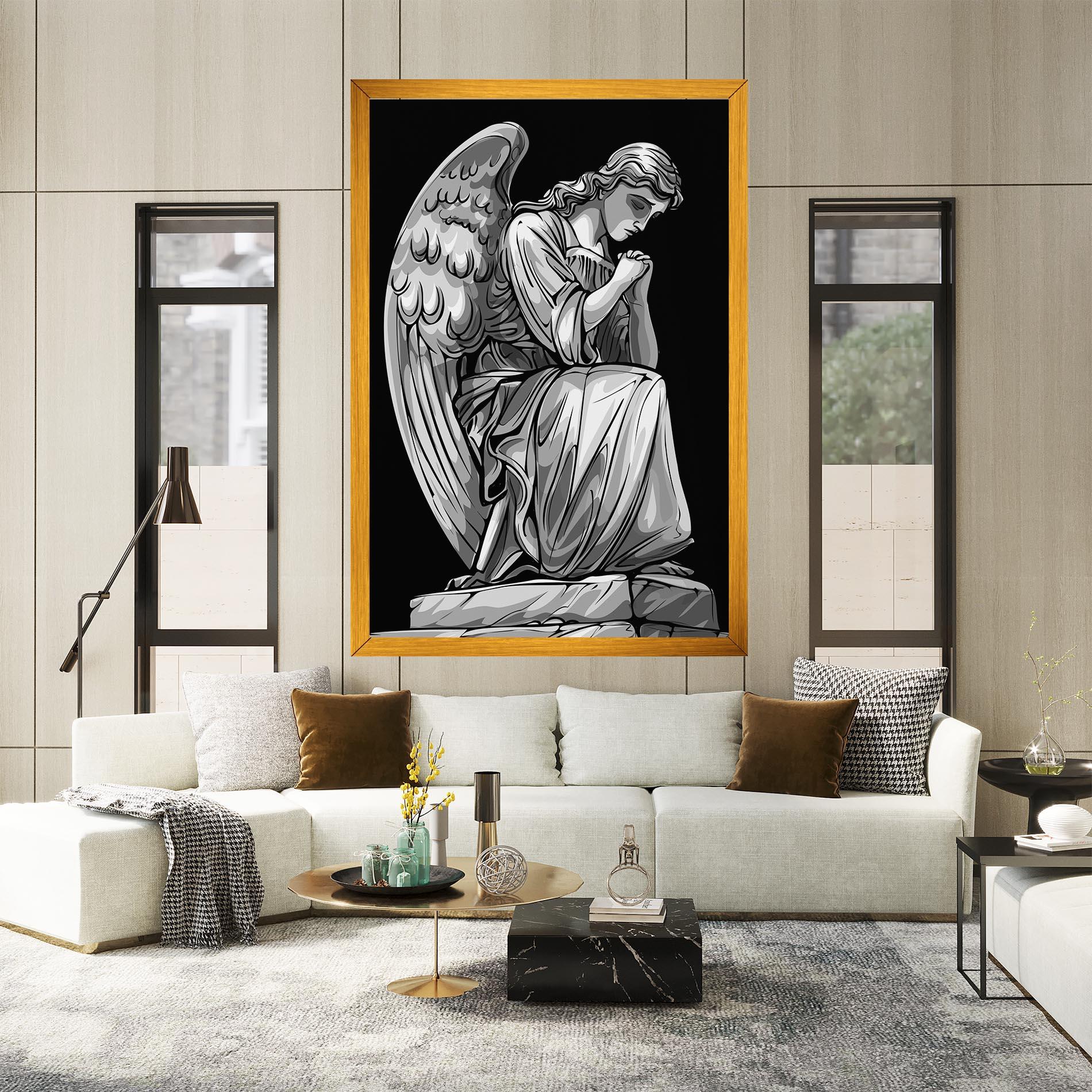 Tablou Canvas Pray Angel mockup 2