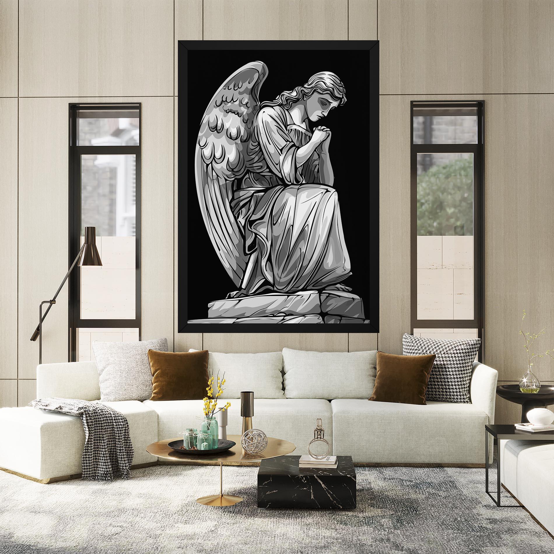 Tablou Canvas Pray Angel mockup 2