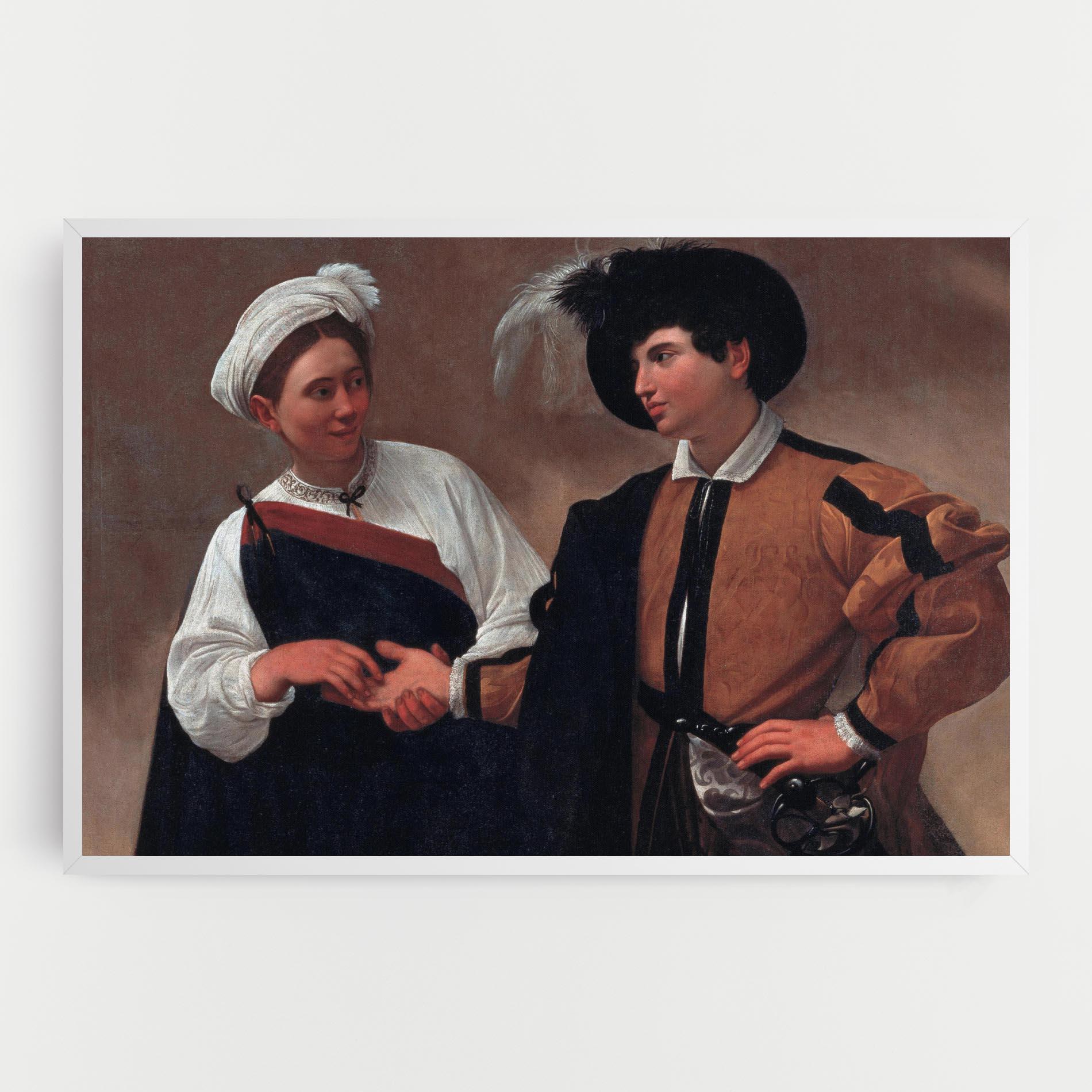 Tablou Canvas Caravaggio Good Luck mockup 0