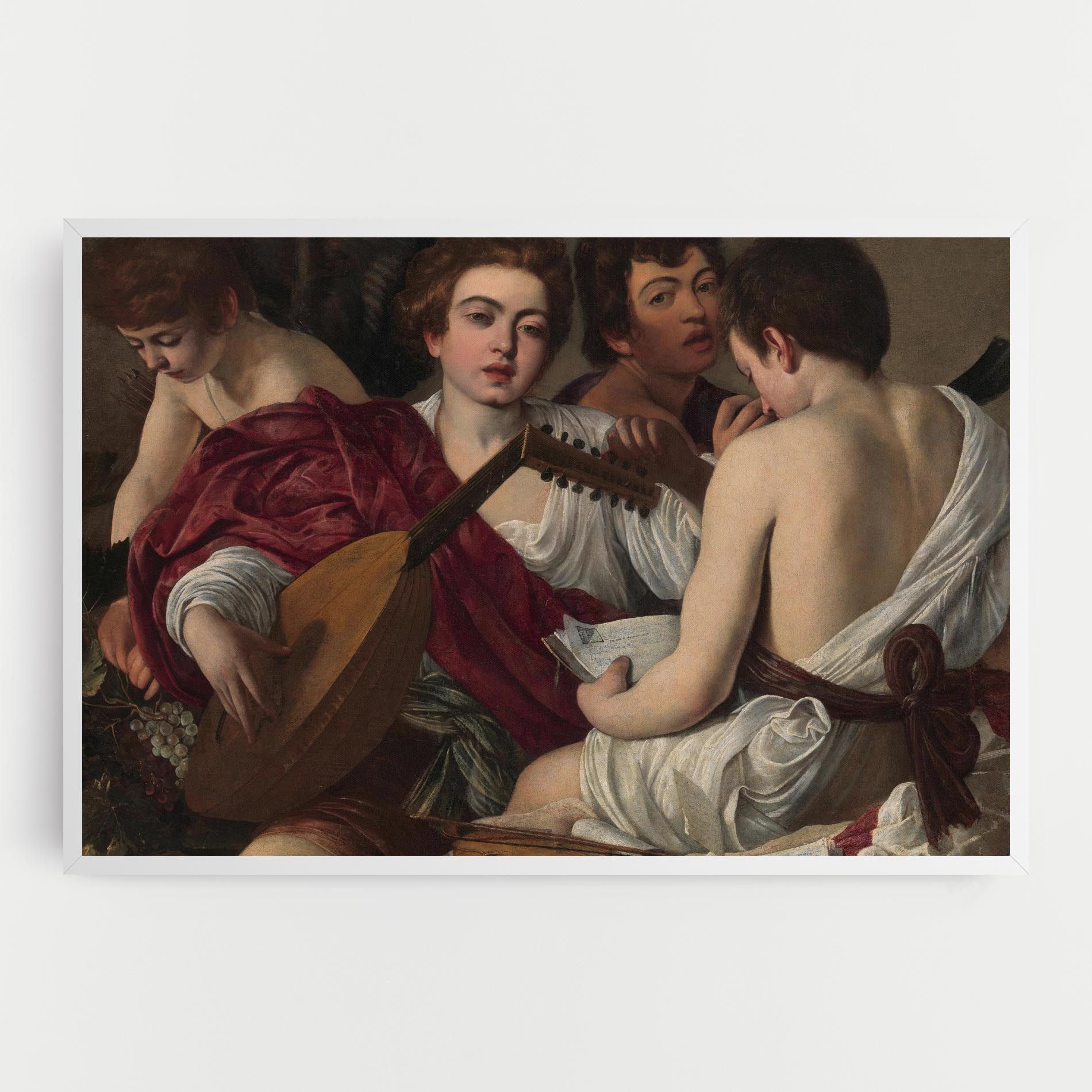 Caravaggio Musici mockup 0