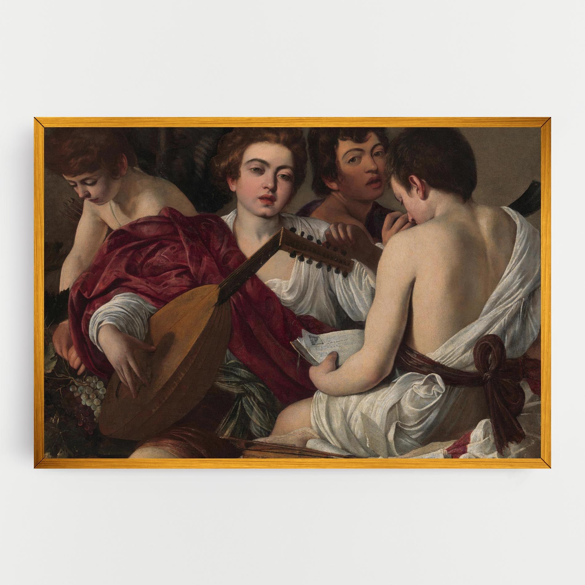 Caravaggio Musici mockup 0