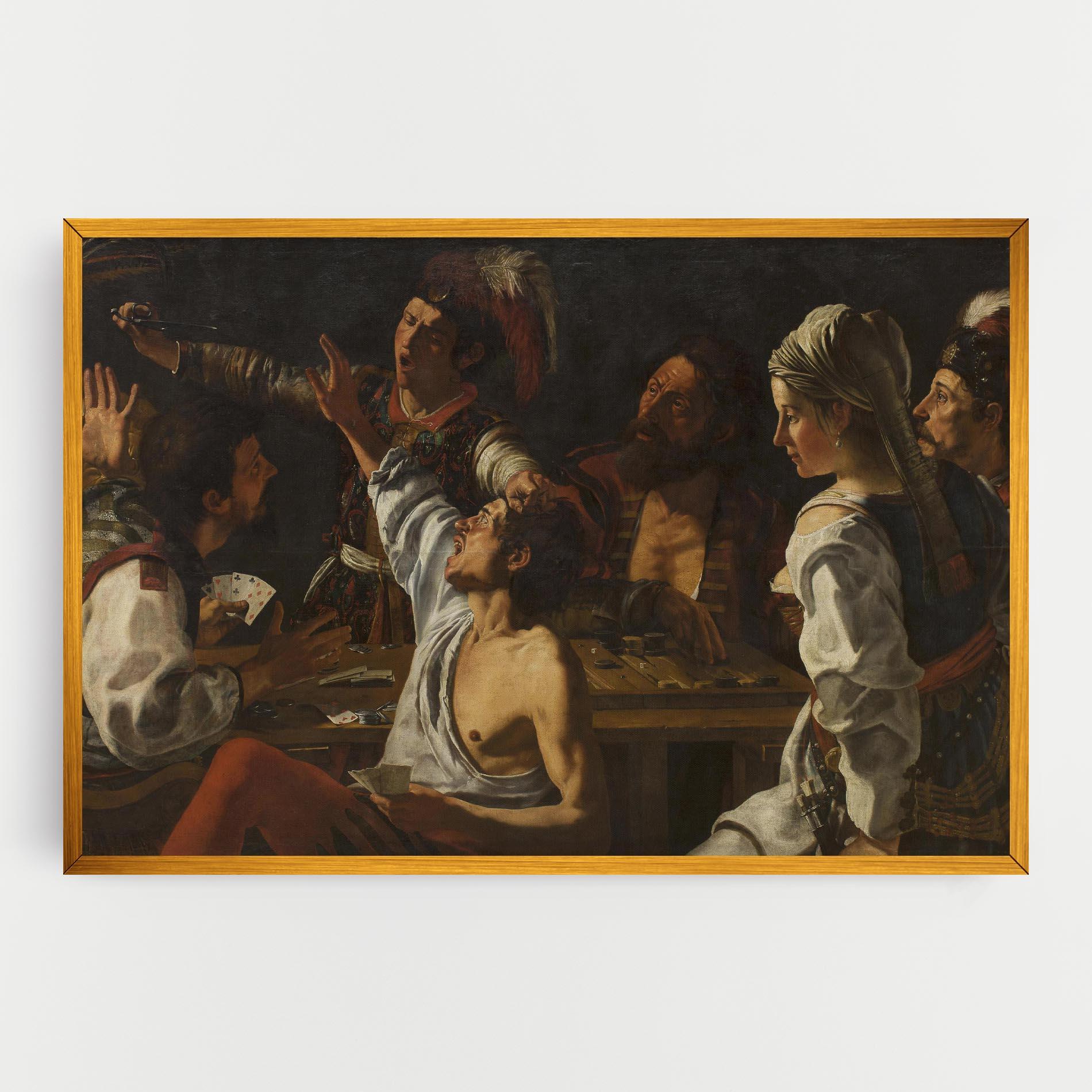 Tablou Canvas Rombouts Backgammon mockup 0