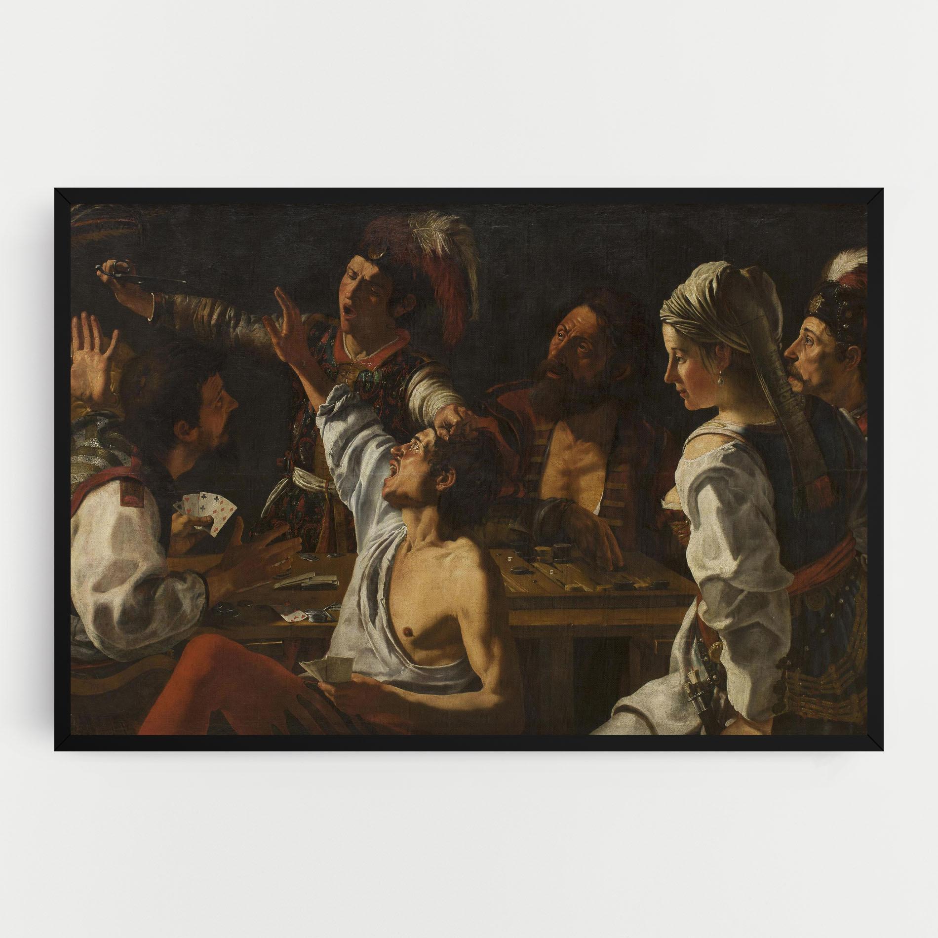 Tablou Canvas Rombouts Backgammon mockup 0